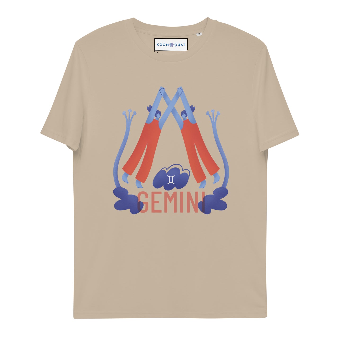 Gemini Unisex Organic Cotton T-Shirt - Raw Edition