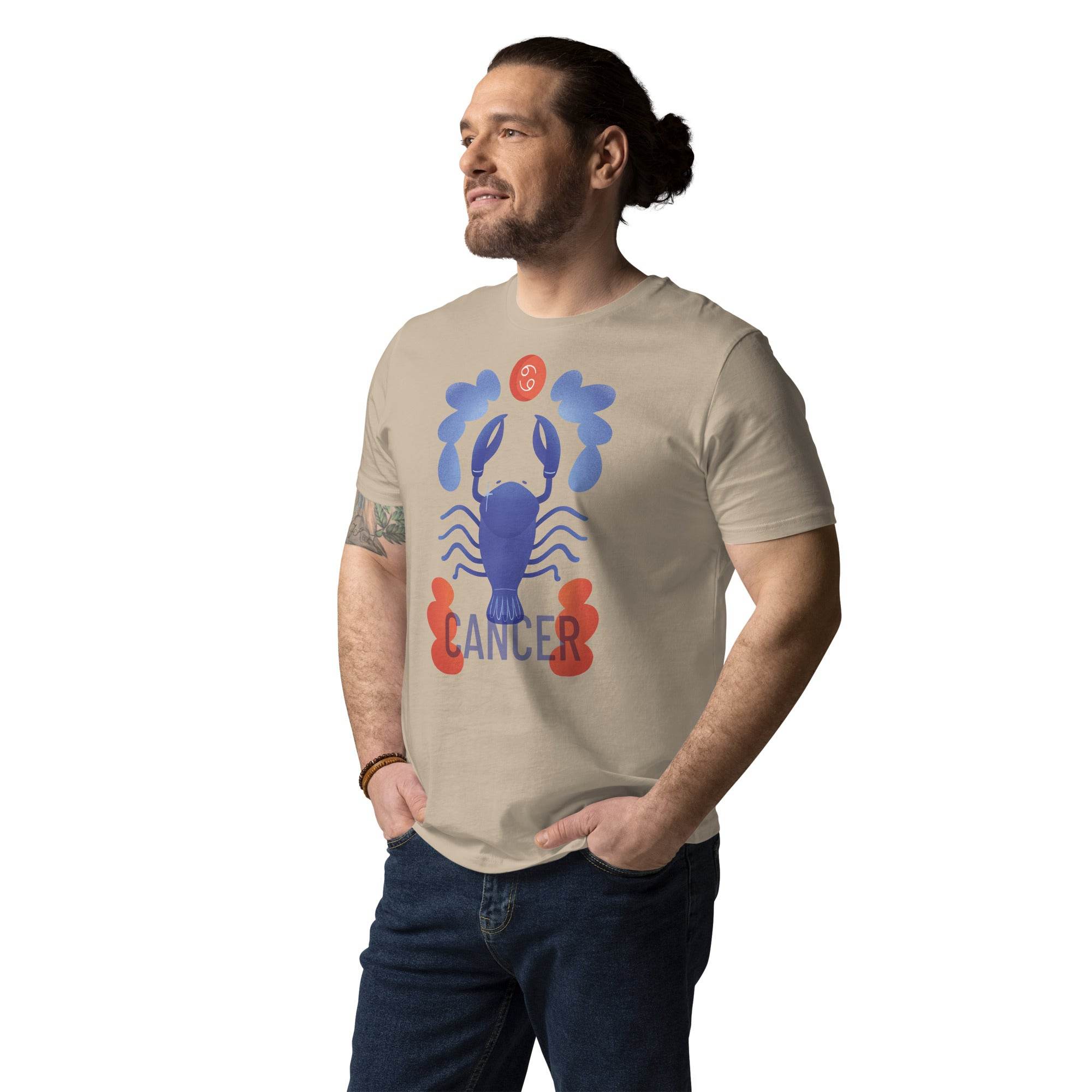 Cancer Unisex Organic Cotton T-Shirt - Raw Edition - 