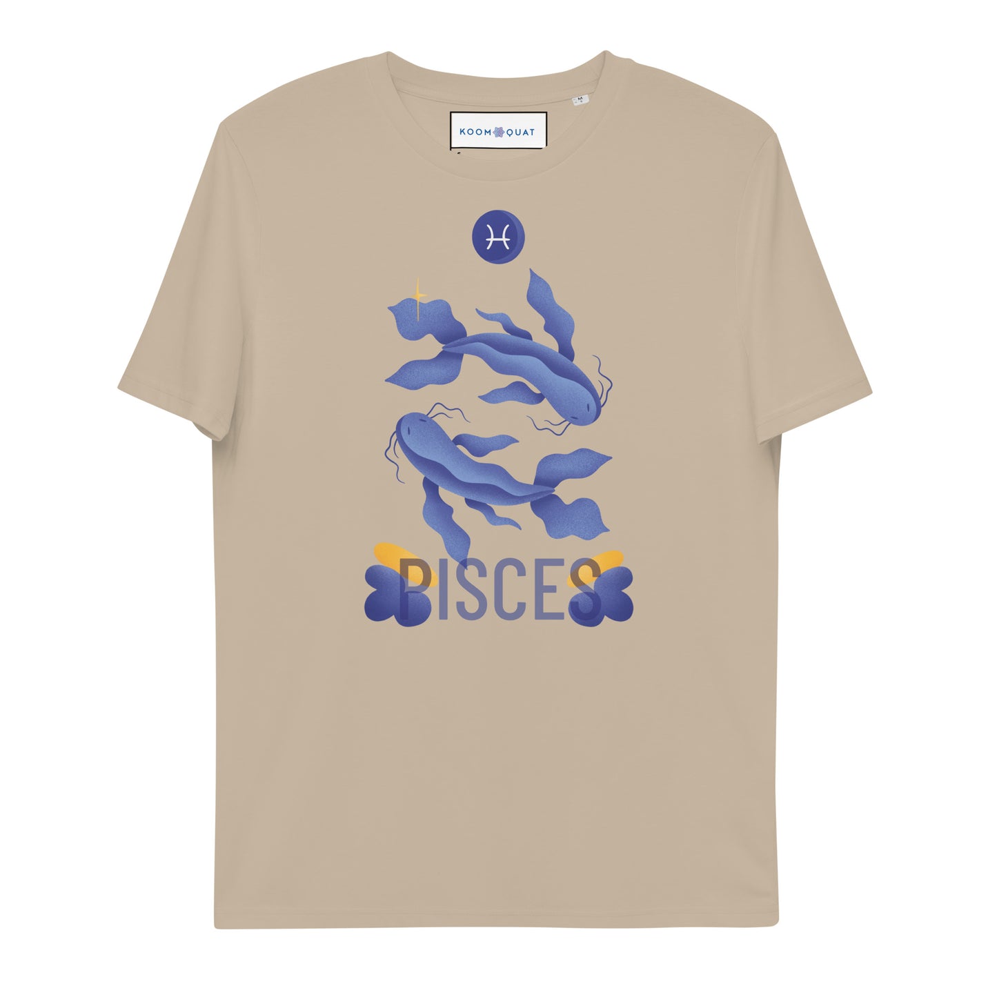 Pisces Unisex Organic Cotton T-Shirt - Raw Edition