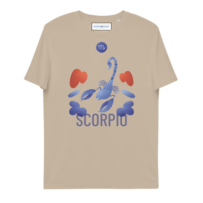 Scorpio Unisex Organic Cotton T-Shirt - Raw Edition