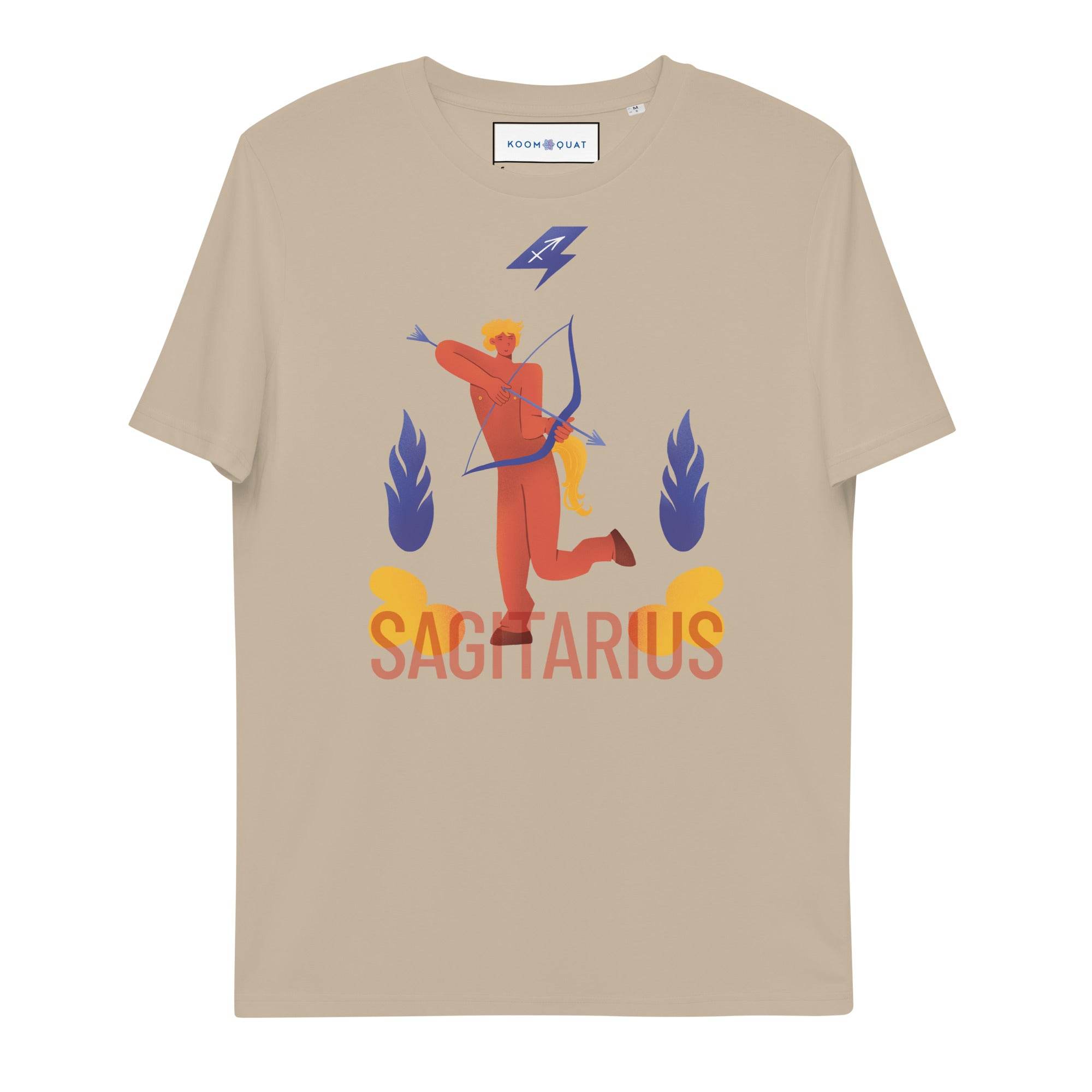 Sagittarius Unisex Organic Cotton T-Shirt - Raw Edition - 