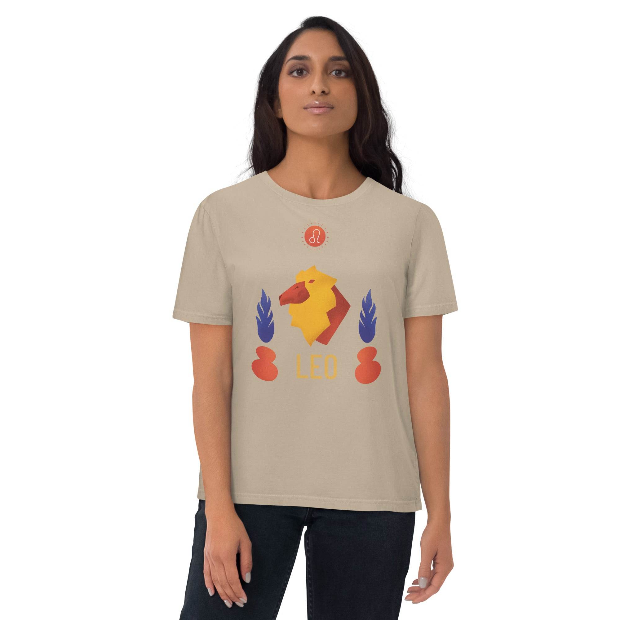 Leo Unisex Organic Cotton T-Shirt - Raw Edition - 