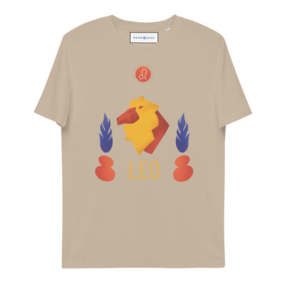 Leo Unisex Organic Cotton T-Shirt - Raw Edition