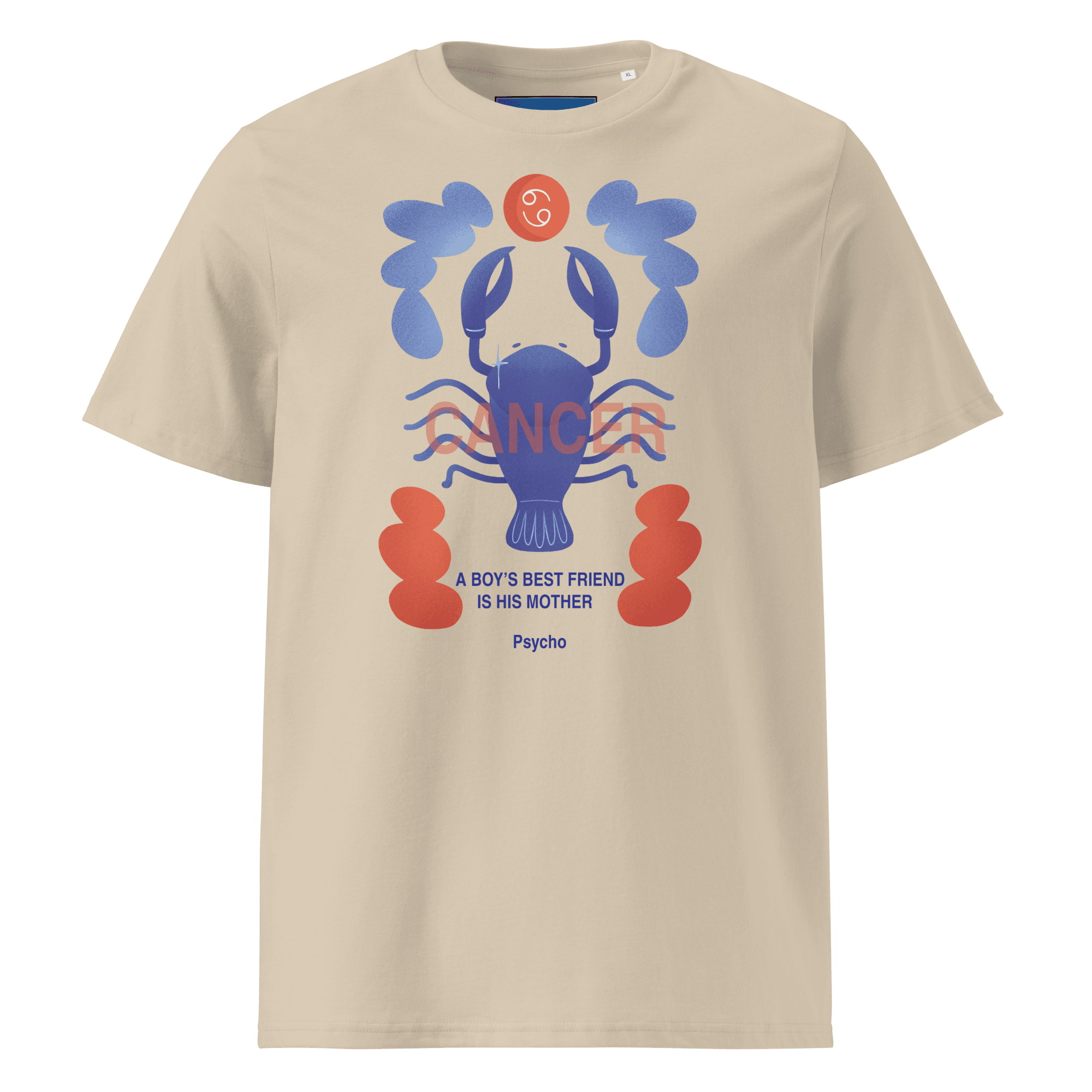 Cancer Unisex Organic Cotton T-Shirt - Psycho Edition - 