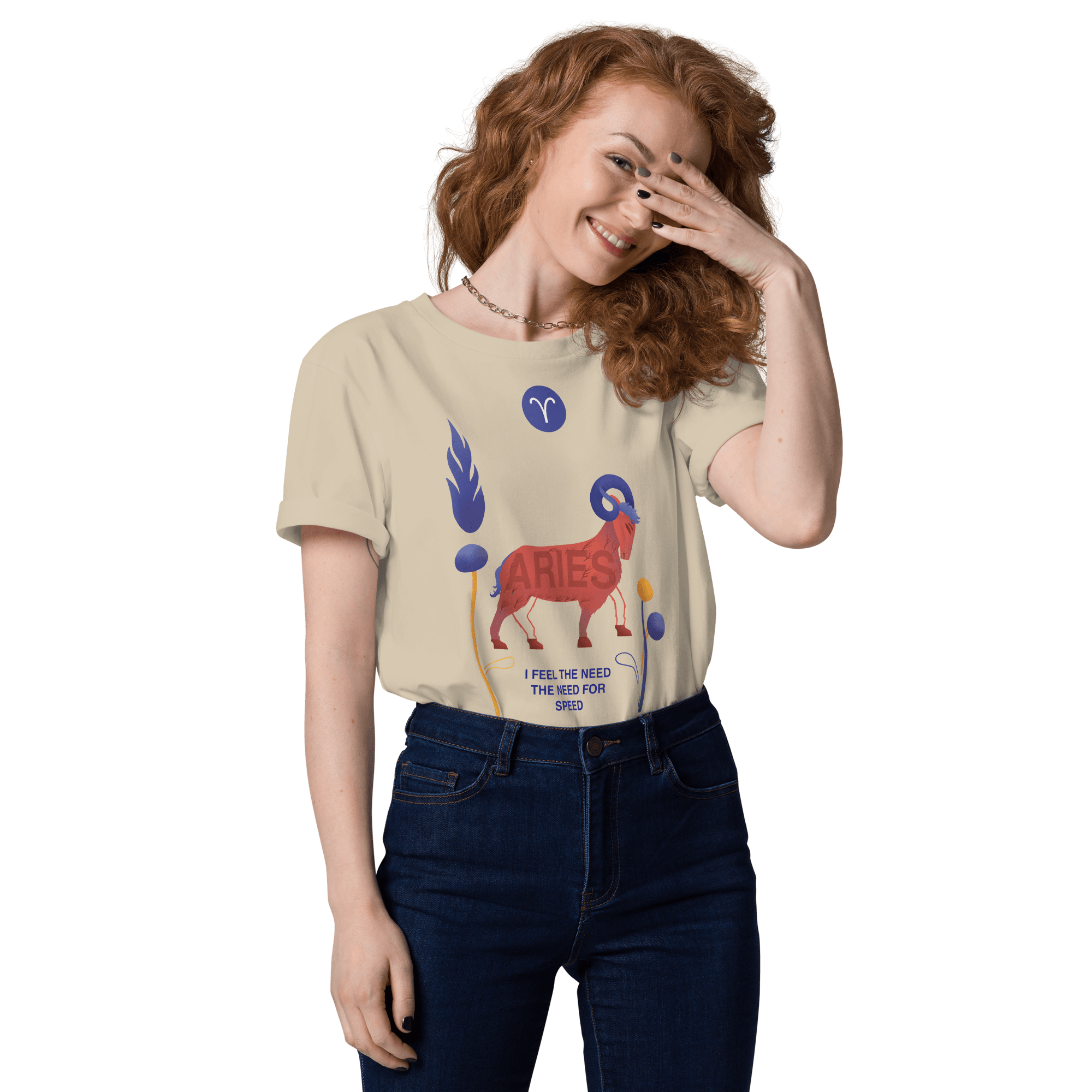 ARIES Unisex Organic Cotton T-Shirt Top Gun - Edition - 