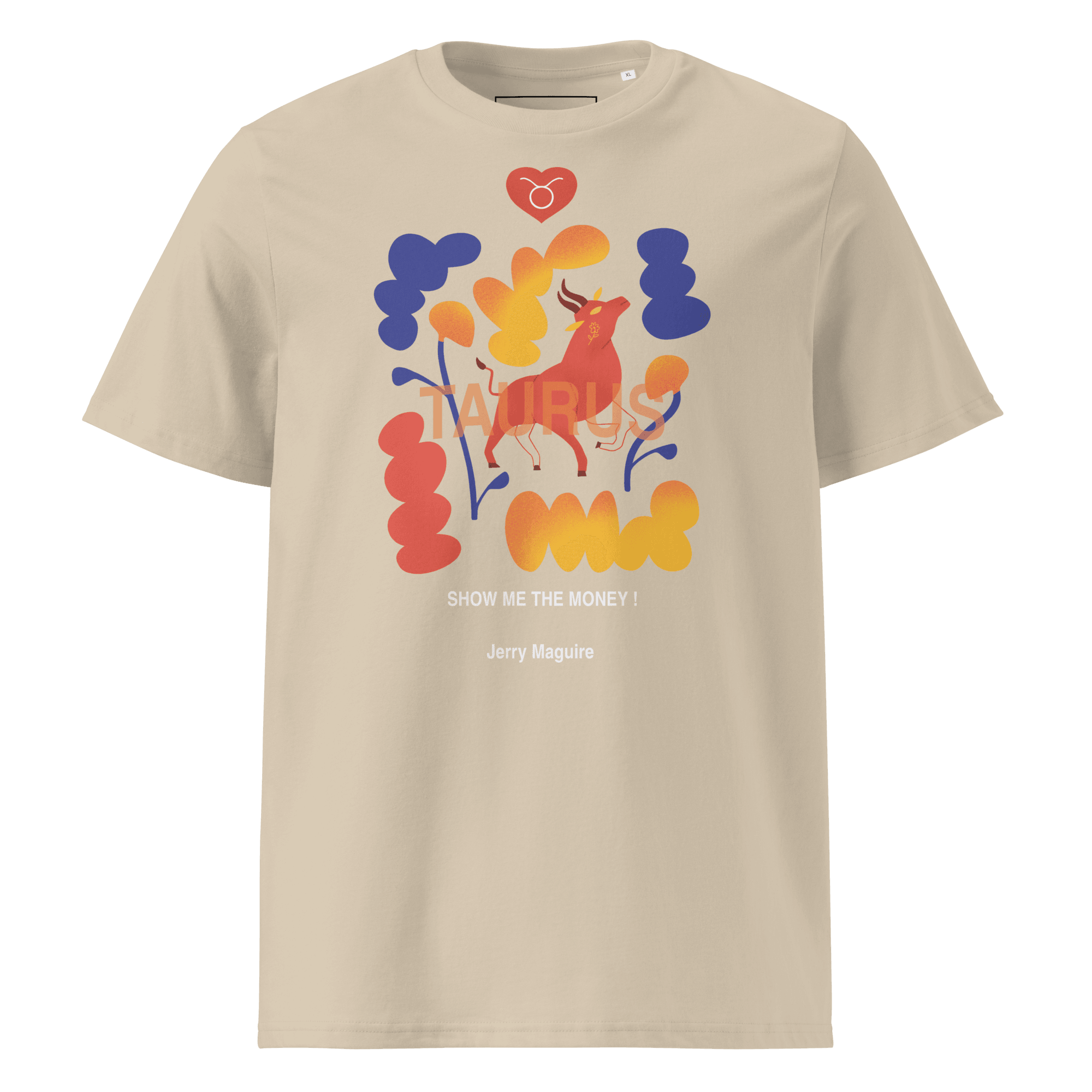 Taurus Unisex organic cotton t-shirt Jerry Maguire Edition - 