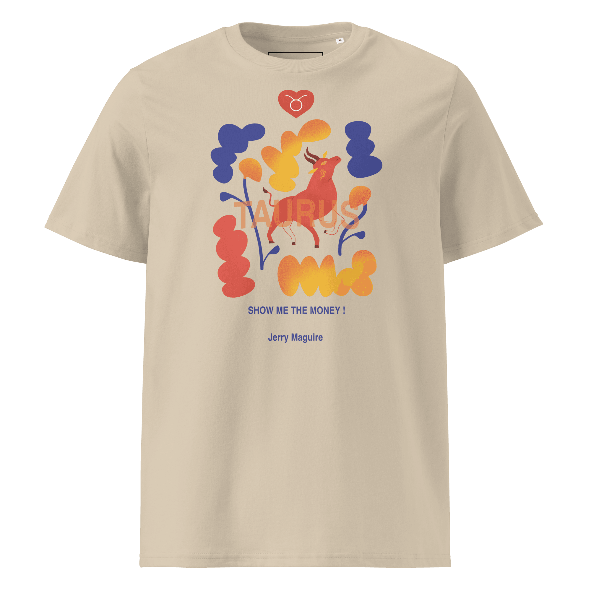 Taurus Unisex organic cotton t-shirt Jerry Maguire Edition - 