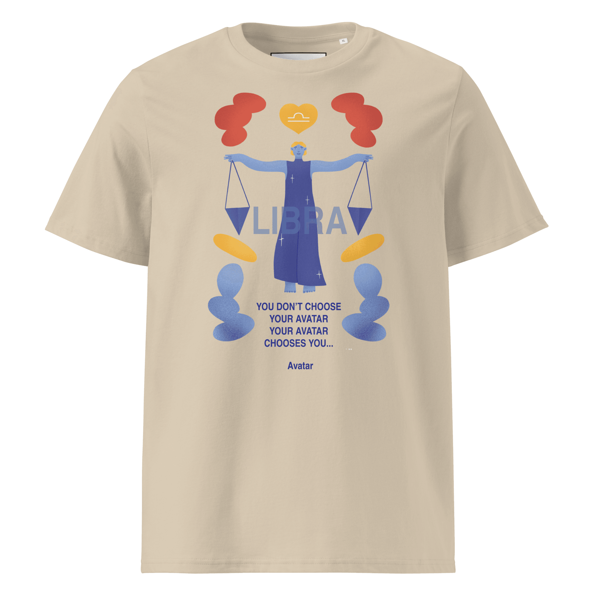 Libra Unisex Organic Cotton T-Shirt - Avatar Edition - 