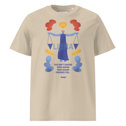 Libra Unisex Organic Cotton T-Shirt - Avatar Edition