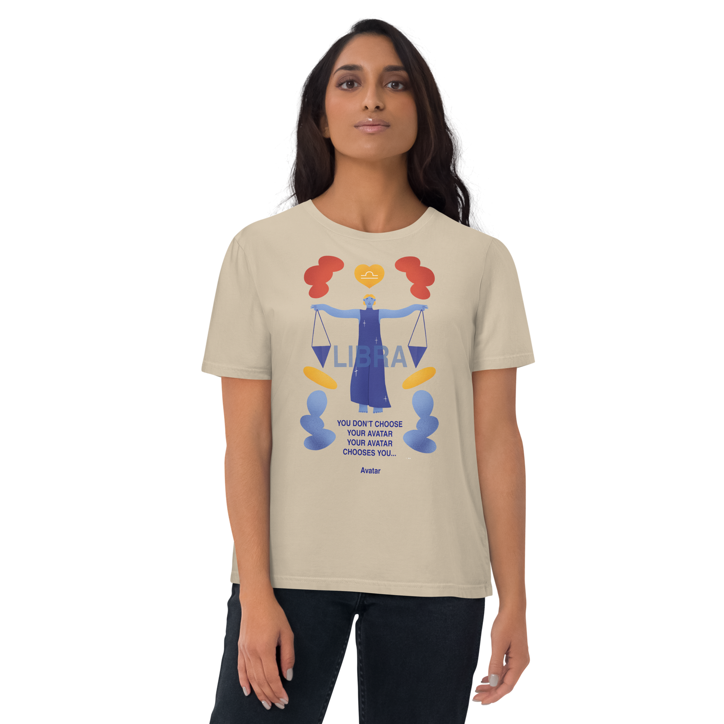 Libra Unisex Organic Cotton T-Shirt - Avatar Edition