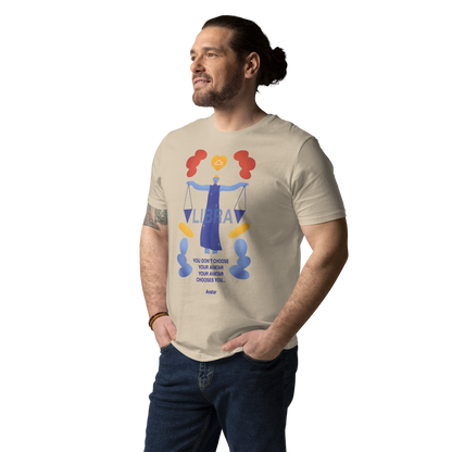 Libra Unisex Organic Cotton T-Shirt - Avatar Edition