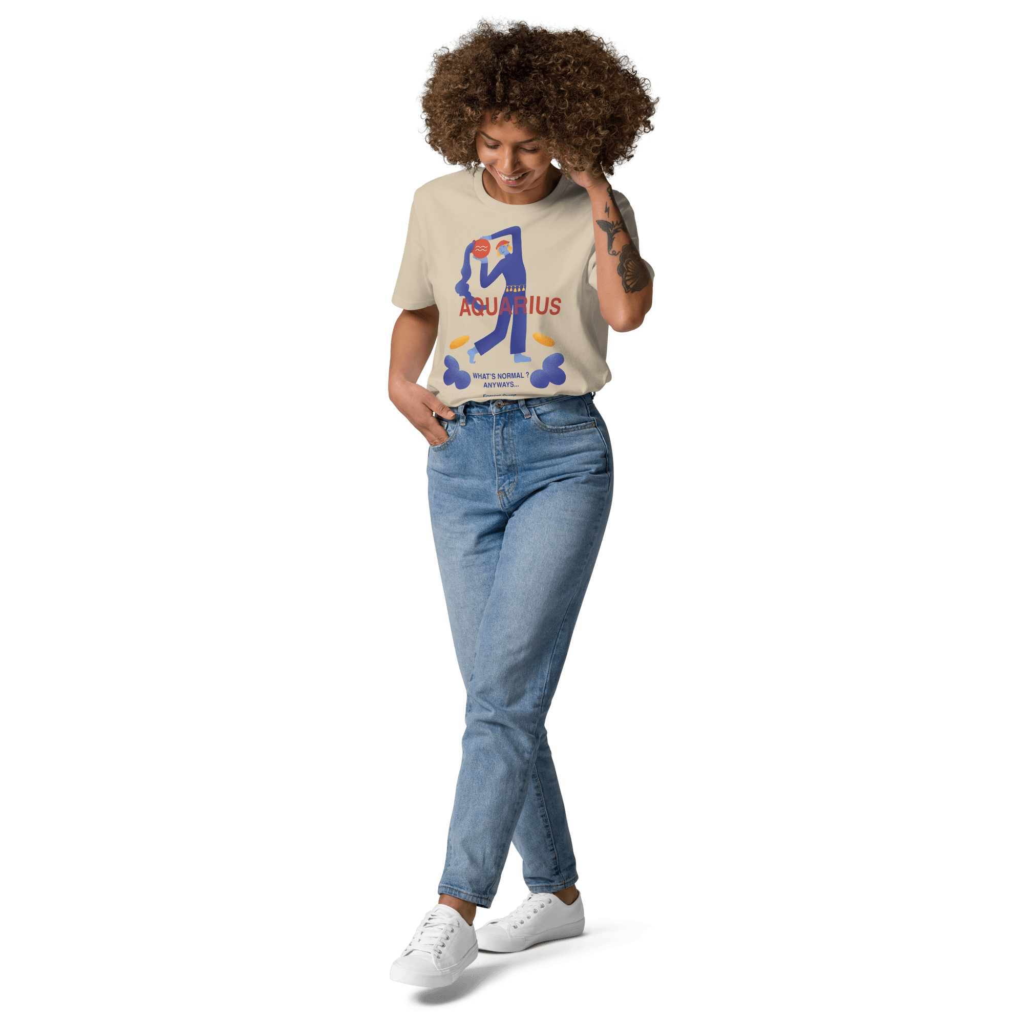 Aquarius Unisex Organic Cotton T-Shirt - Forrest Gump Edition - 