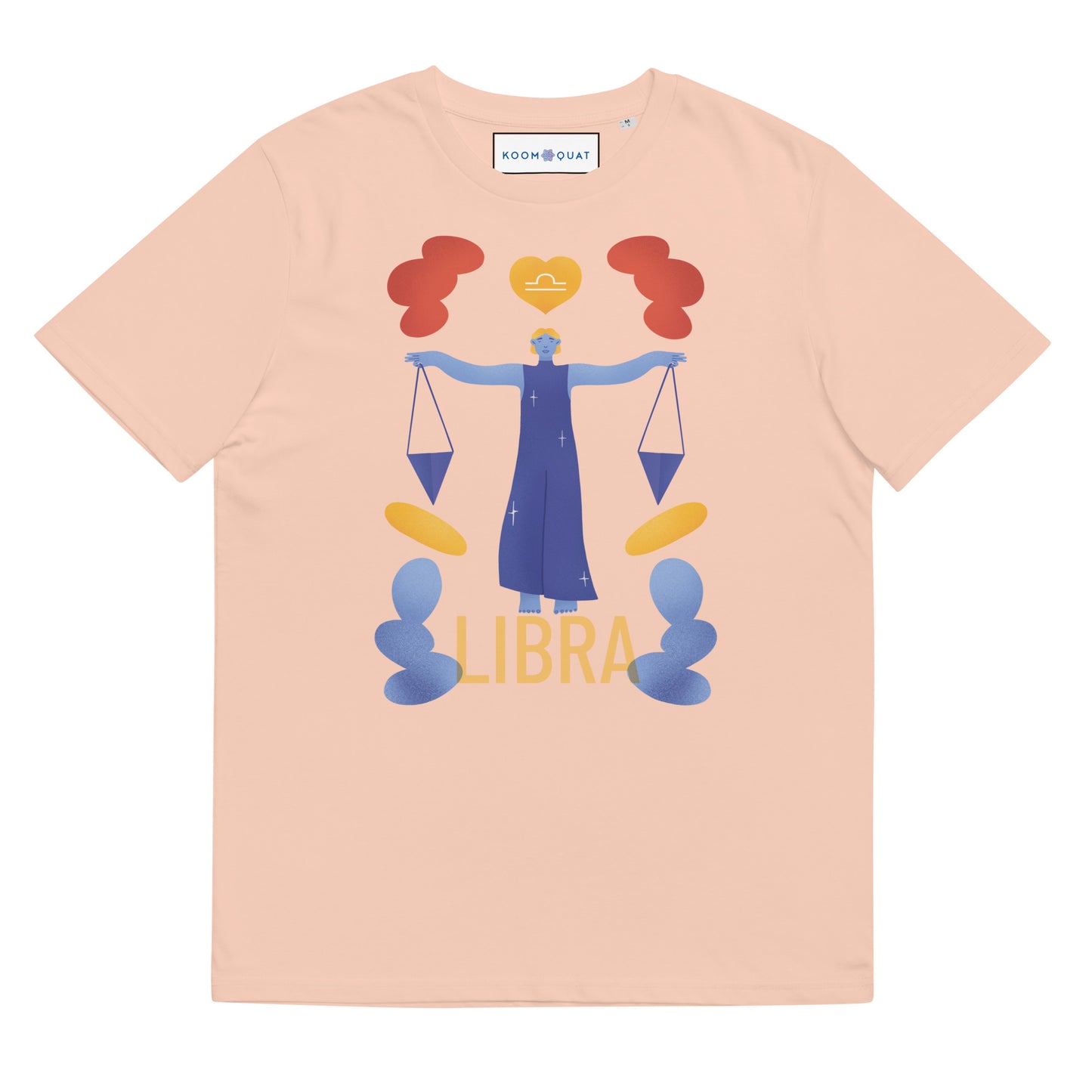 Libra Unisex Organic Cotton T-Shirt - Raw Edition