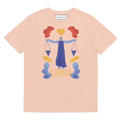 Libra Unisex Organic Cotton T-Shirt - Raw Edition