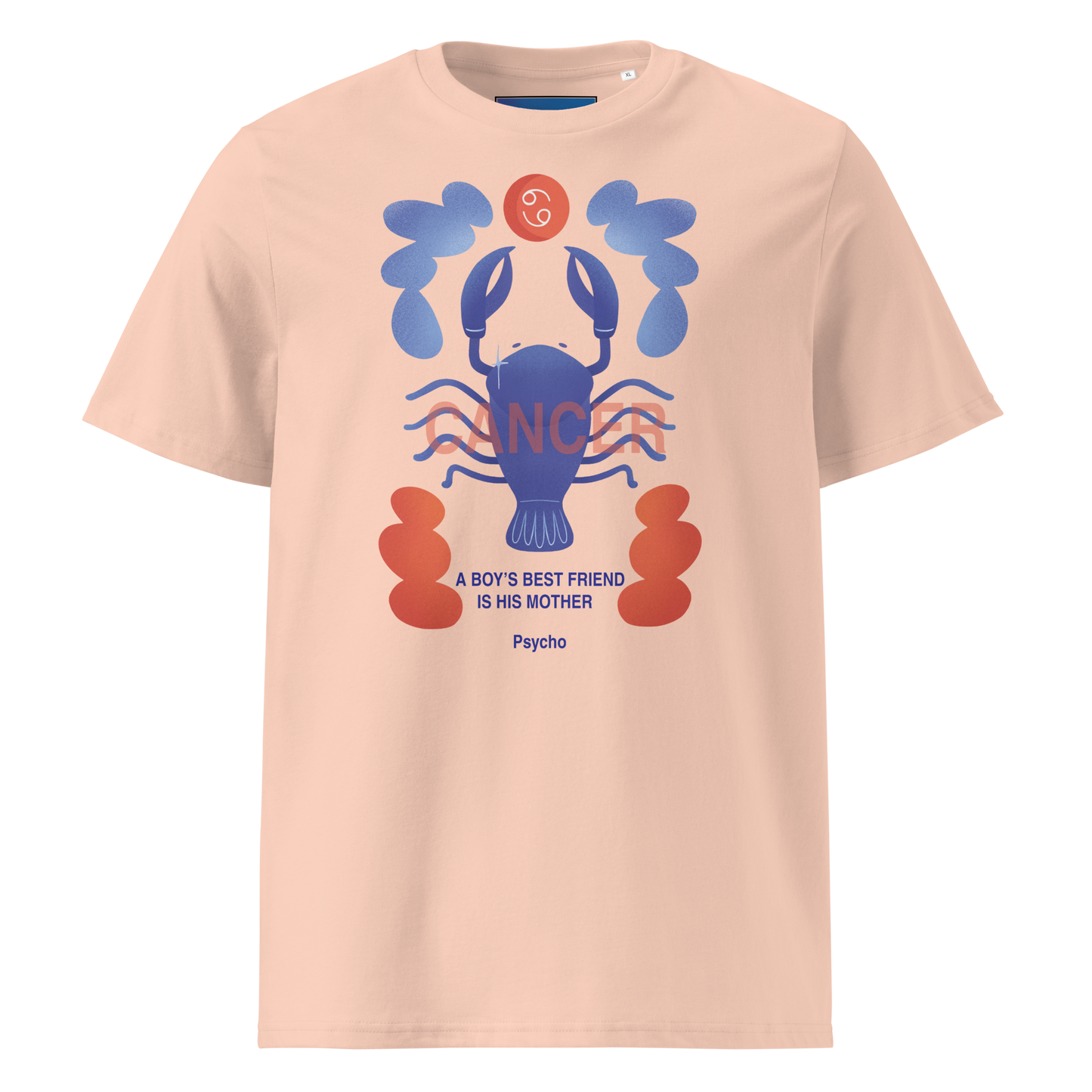 Cancer Unisex Organic Cotton T-Shirt - Psycho Edition