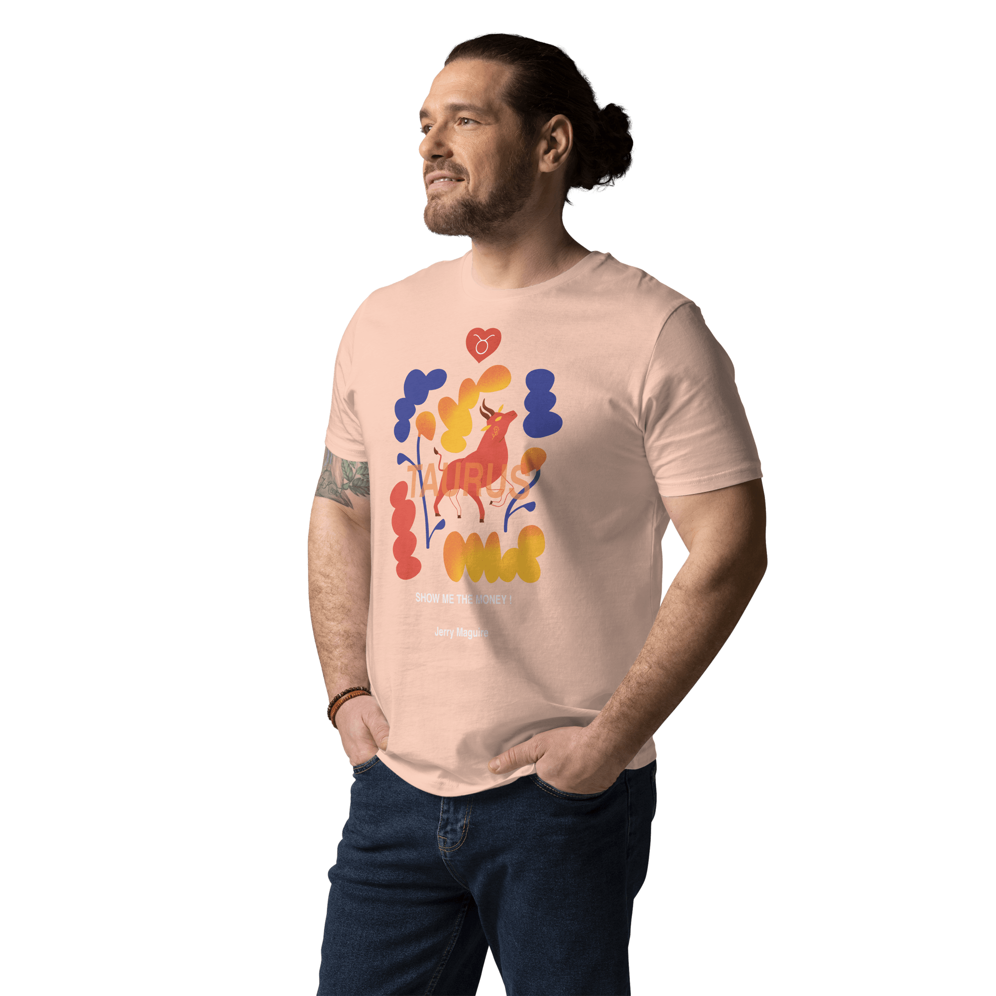 Taurus Unisex organic cotton t-shirt Jerry Maguire Edition - 