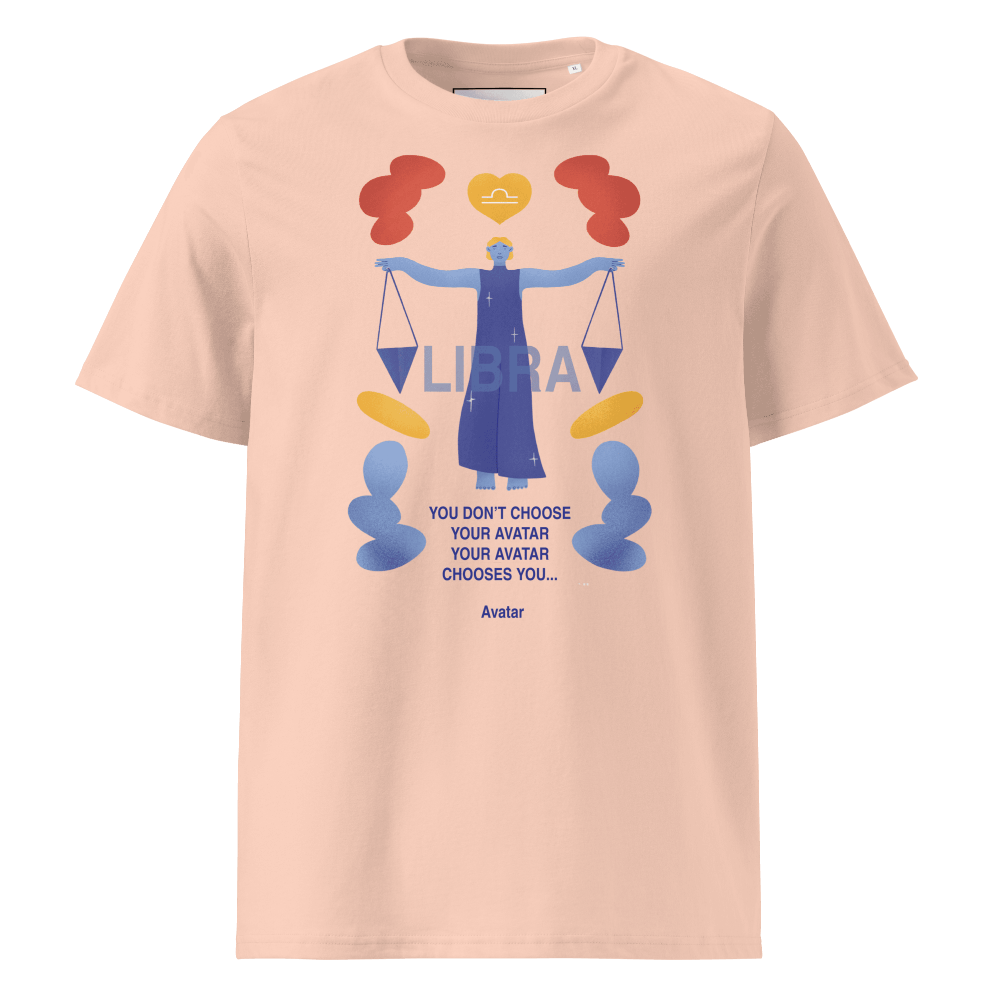 Libra Unisex Organic Cotton T-Shirt - Avatar Edition - 