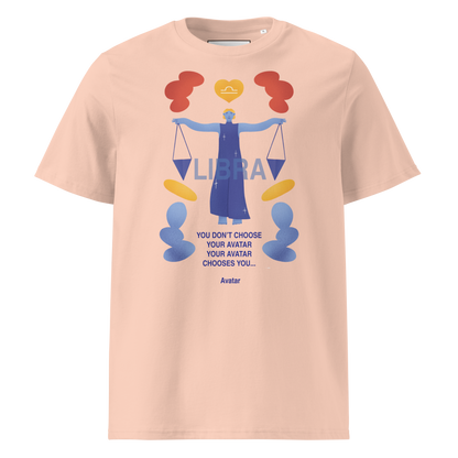 Libra Unisex Organic Cotton T-Shirt - Avatar Edition