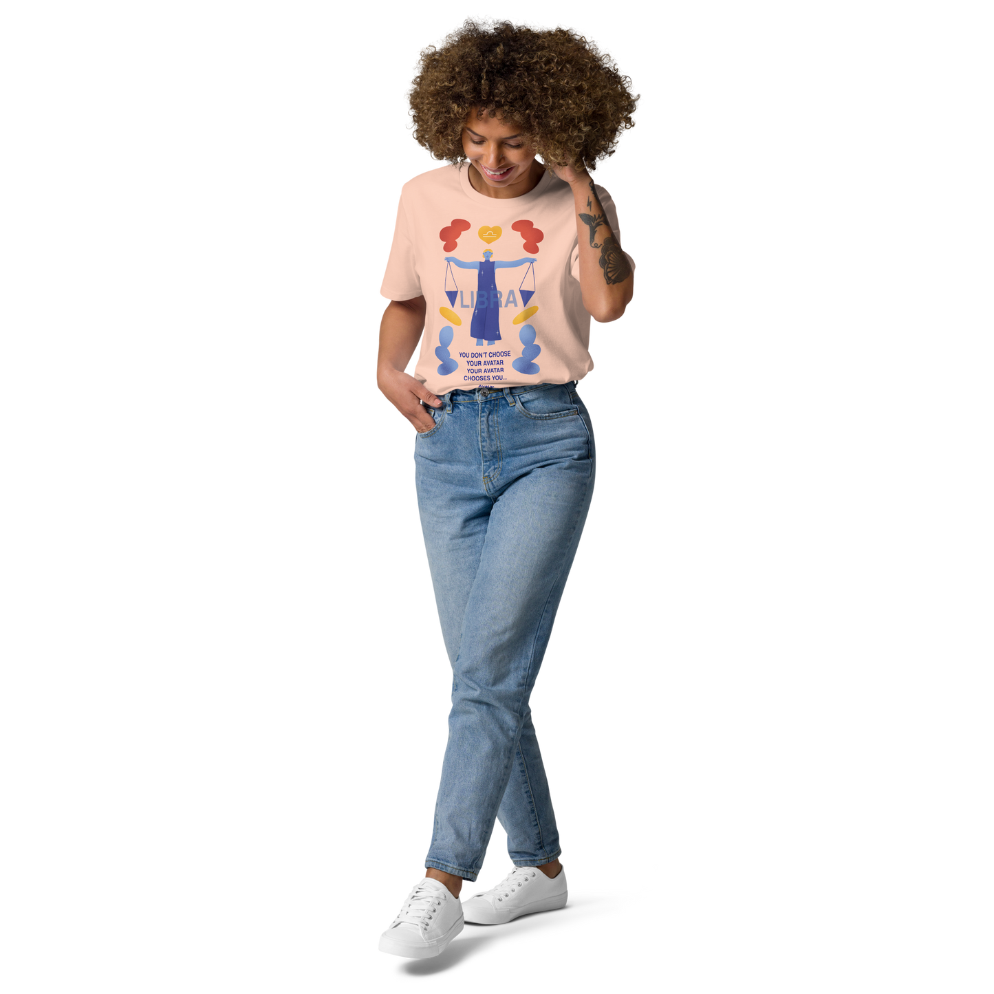 Libra Unisex Organic Cotton T-Shirt - Avatar Edition