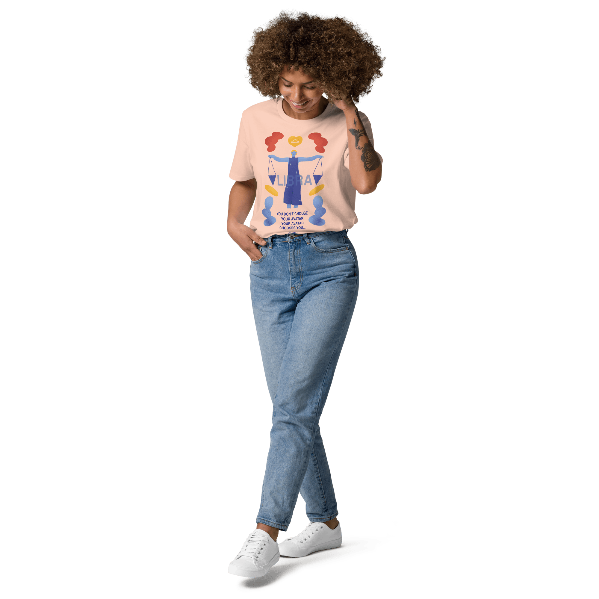 Libra Unisex Organic Cotton T-Shirt - Avatar Edition - 