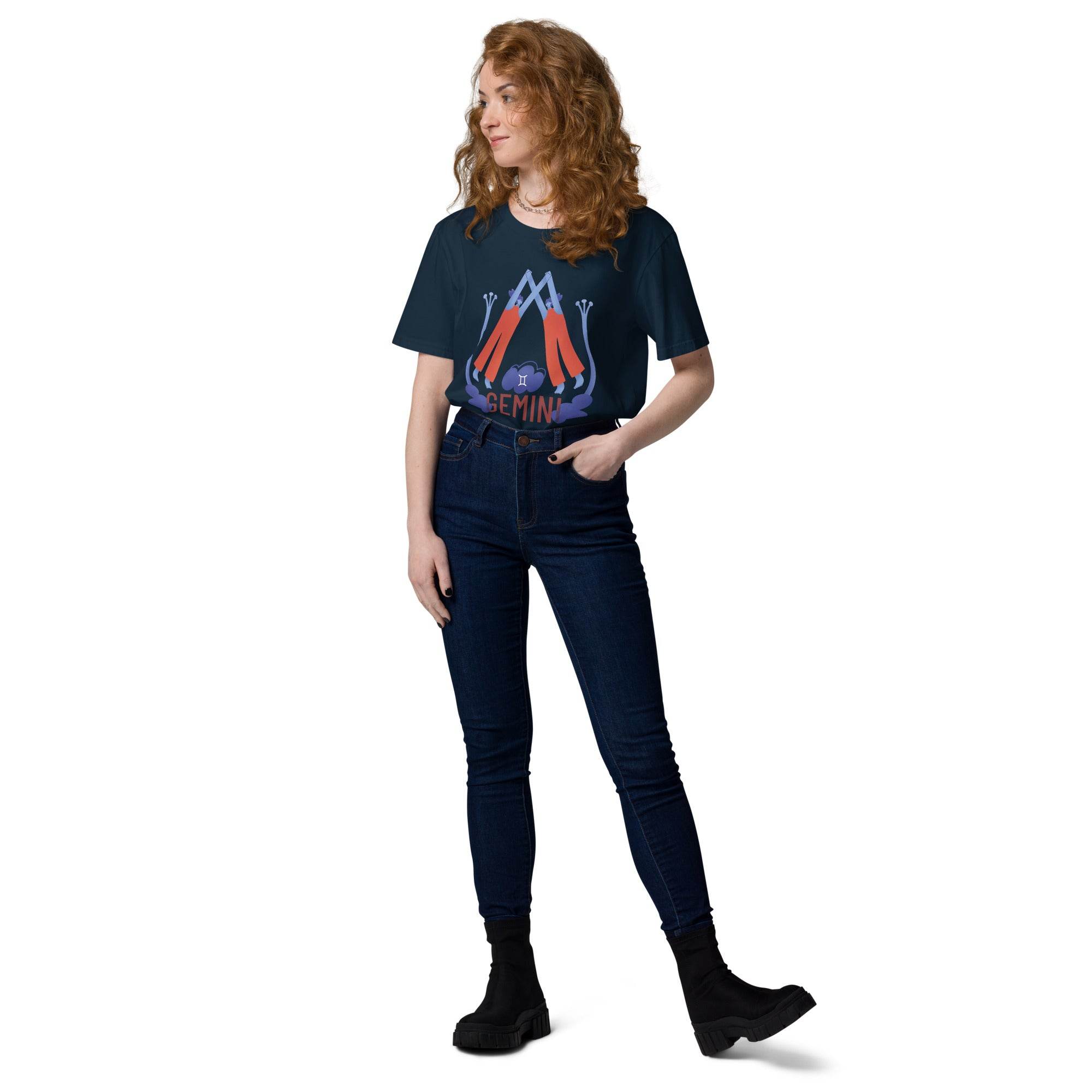 Gemini Unisex Organic Cotton T-Shirt - Raw Edition - 