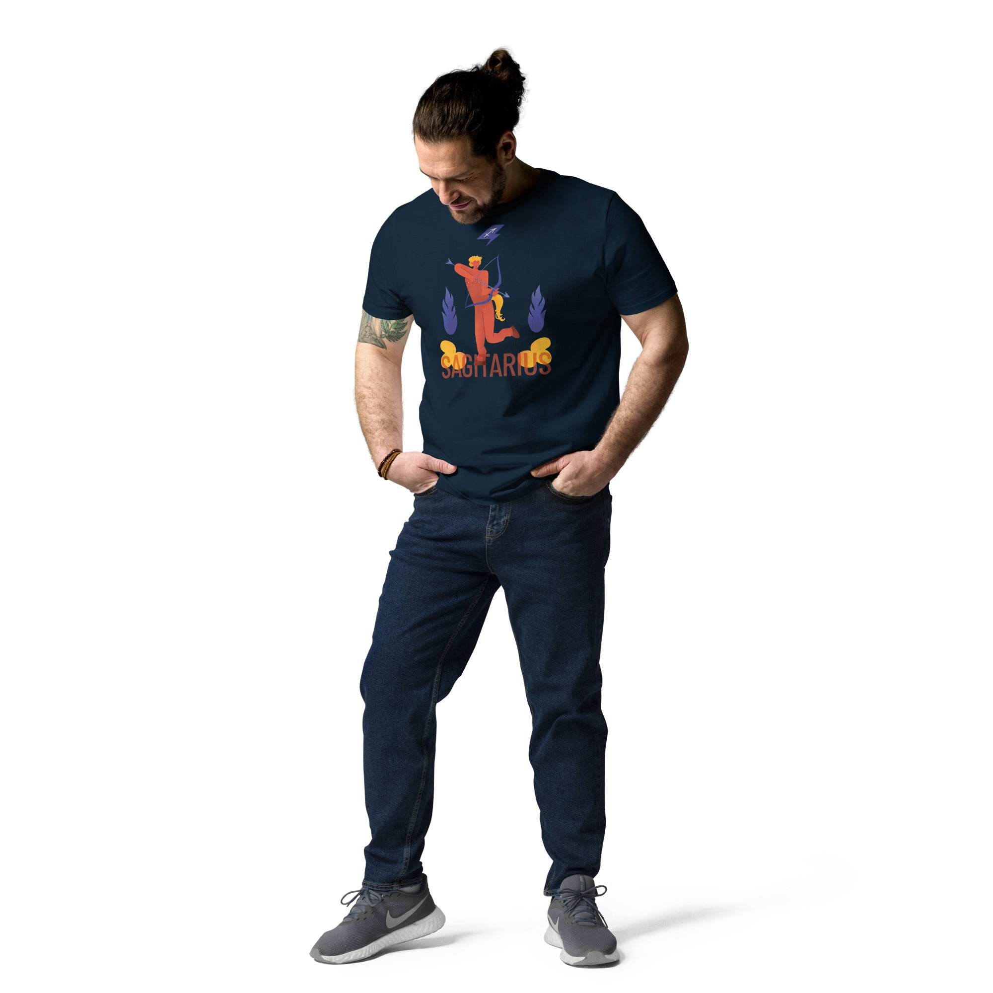 Sagittarius Unisex Organic Cotton T-Shirt - Raw Edition - 