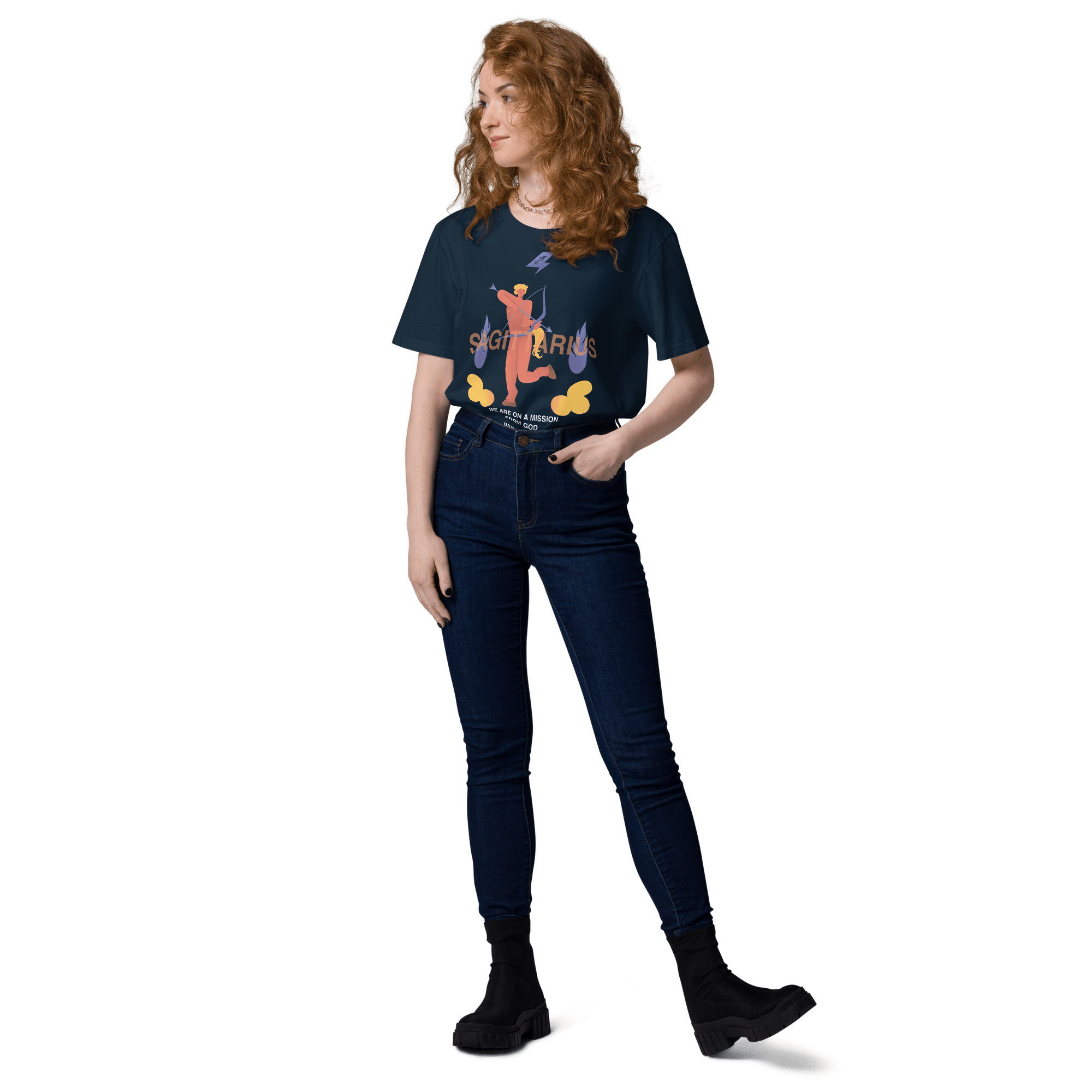 Sagittarius Unisex Organic Cotton T-Shirt - The Blues Brothers Edition - 