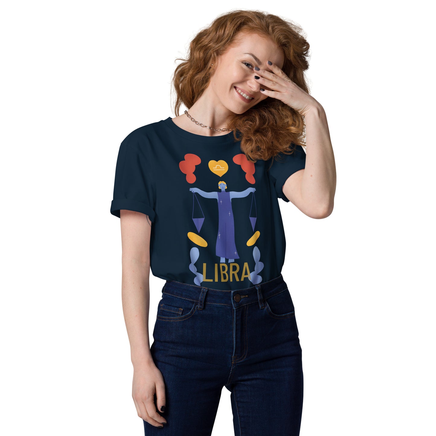 Libra Unisex Organic Cotton T-Shirt - Raw Edition