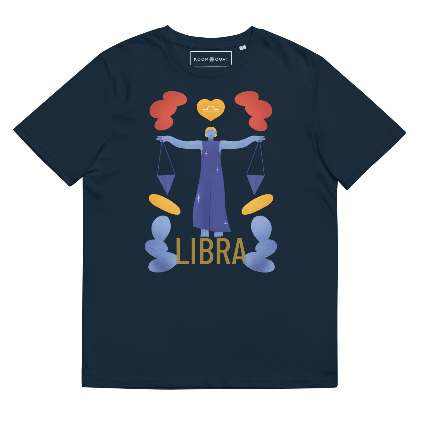 Libra Unisex Organic Cotton T-Shirt - Raw Edition