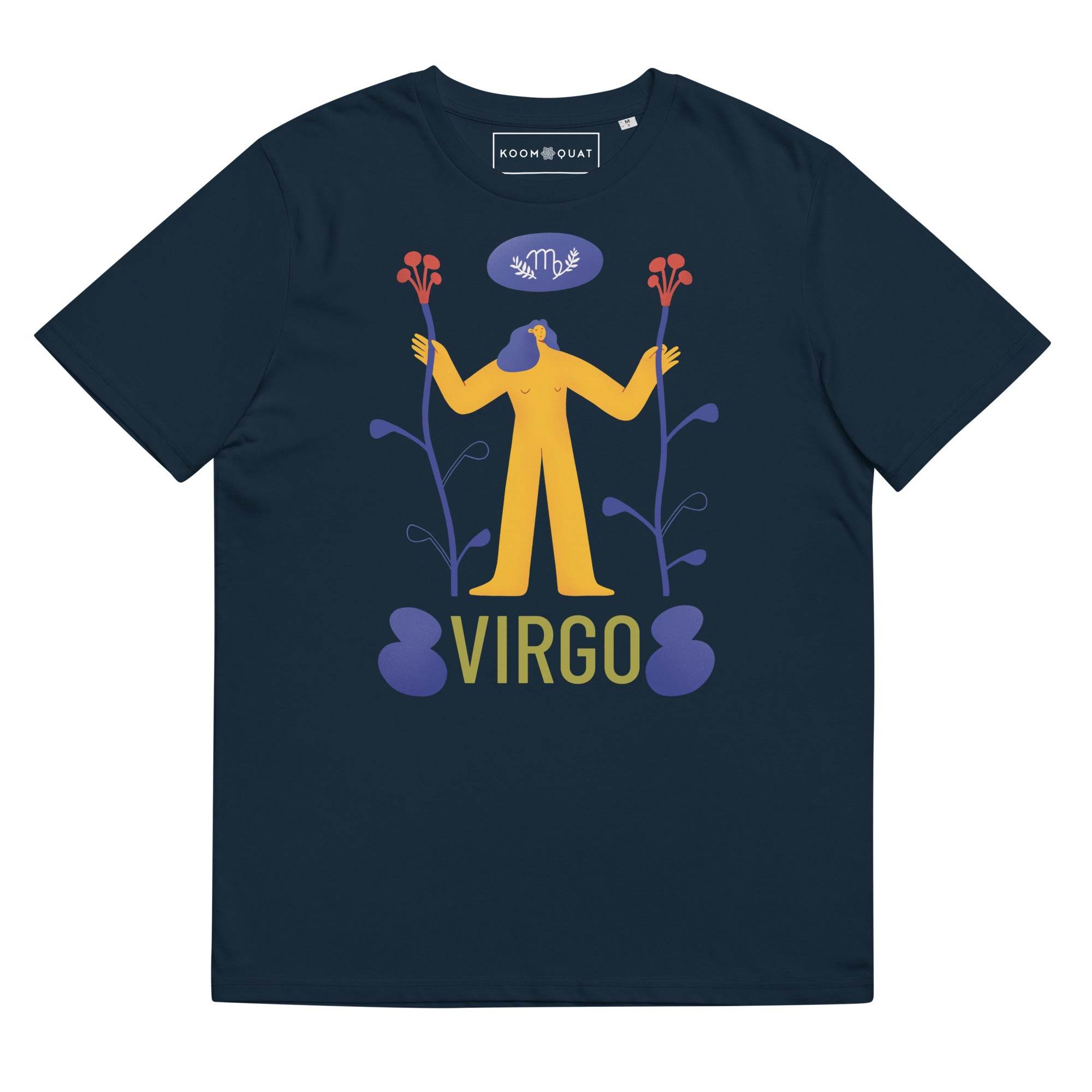 Virgo Unisex Organic Cotton T-Shirt - Raw Edition - 