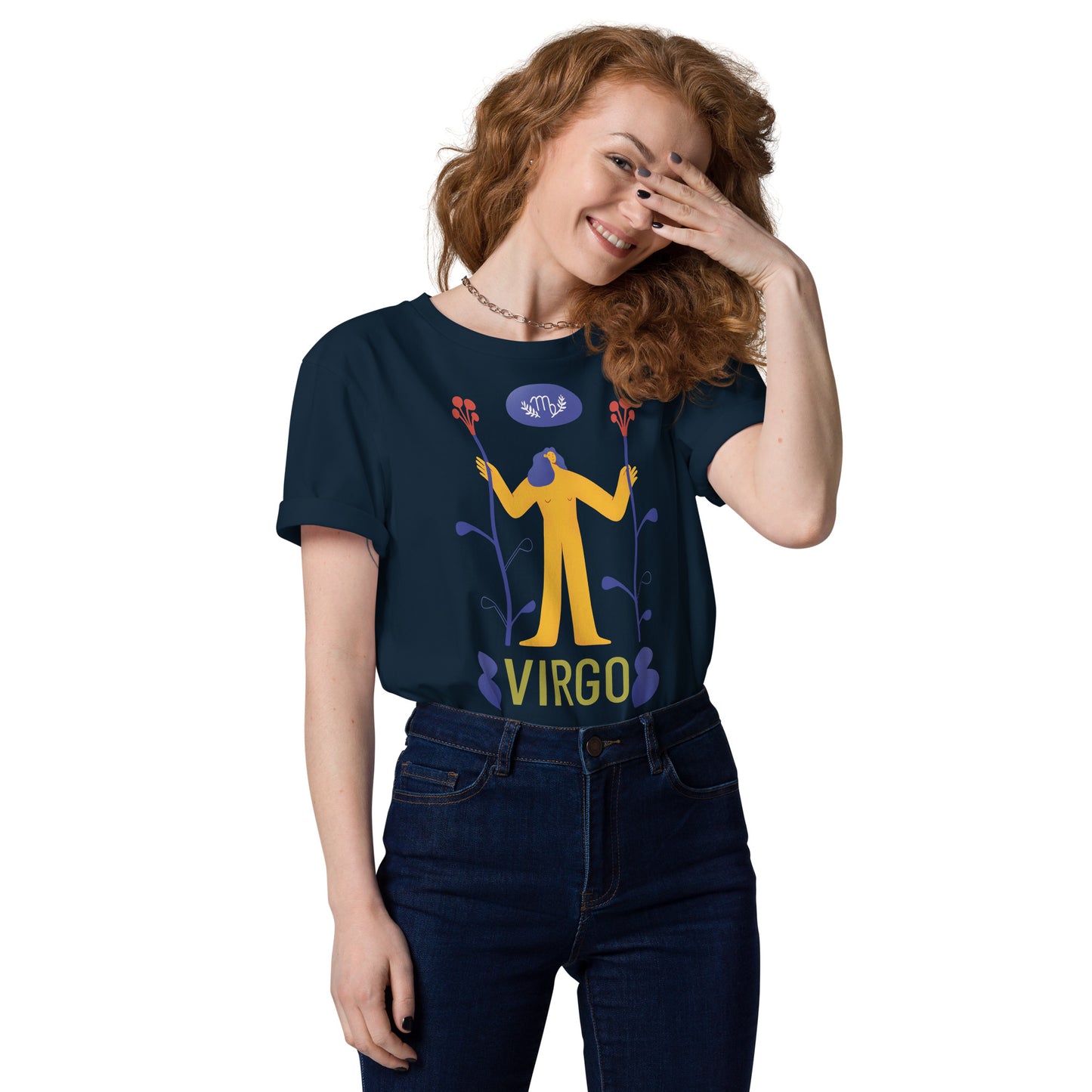 Virgo Unisex Organic Cotton T-Shirt - Raw Edition