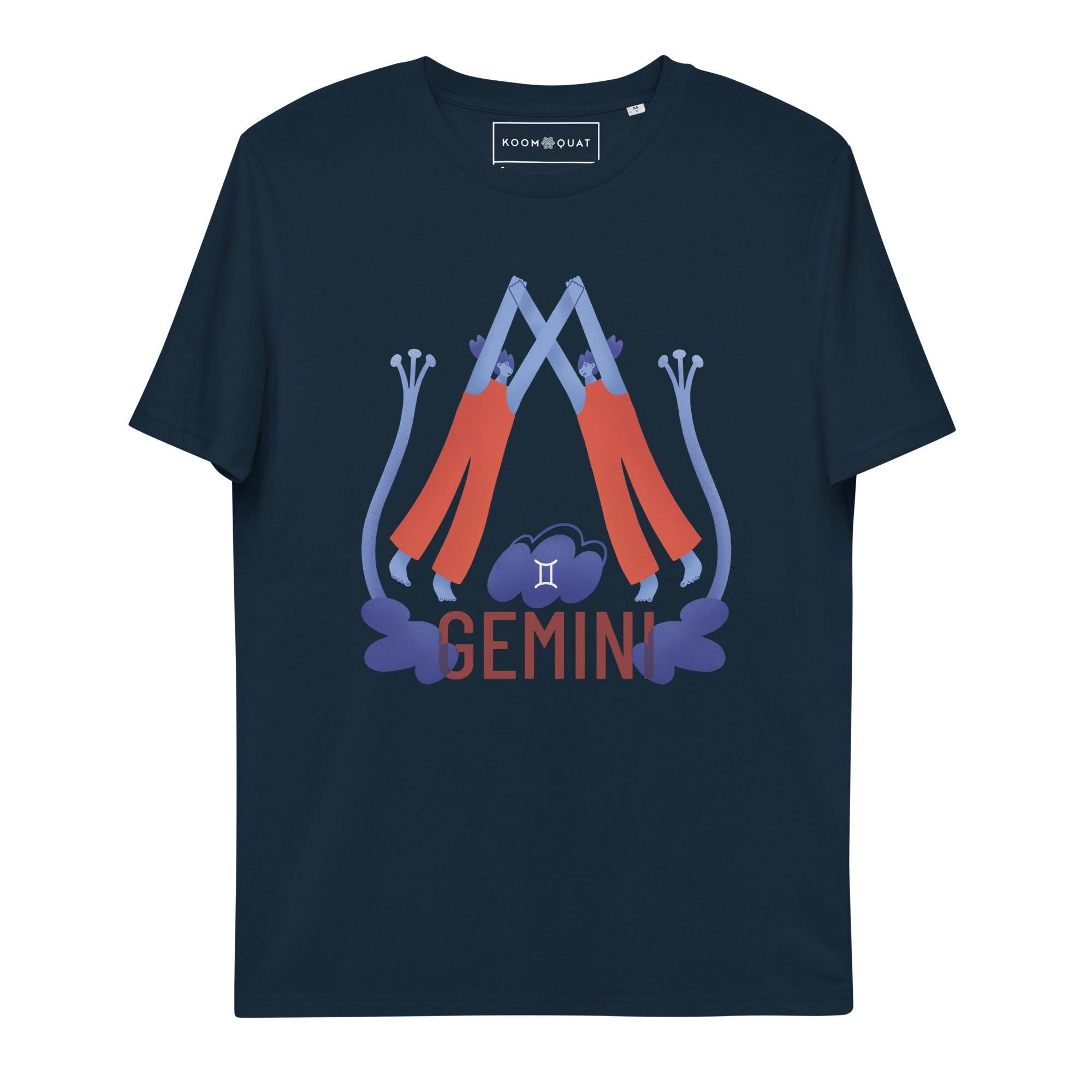 Gemini Unisex Organic Cotton T-Shirt - Raw Edition - 