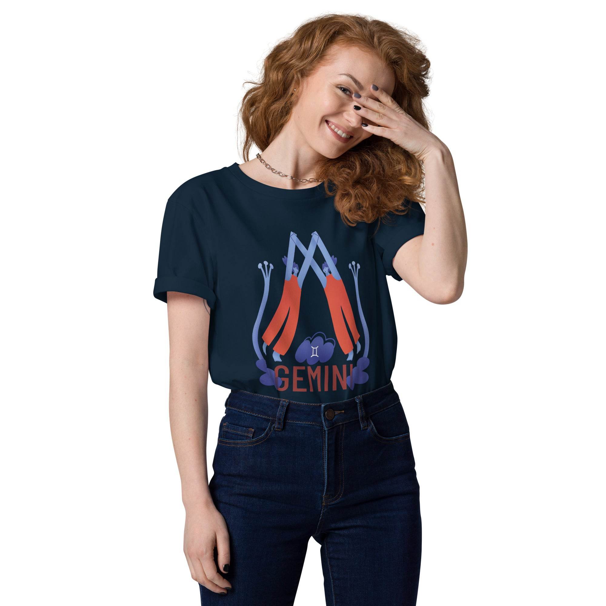 Gemini Unisex Organic Cotton T-Shirt - Raw Edition - 