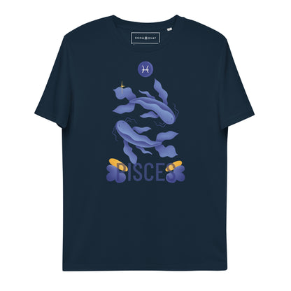 Pisces Unisex Organic Cotton T-Shirt - Raw Edition