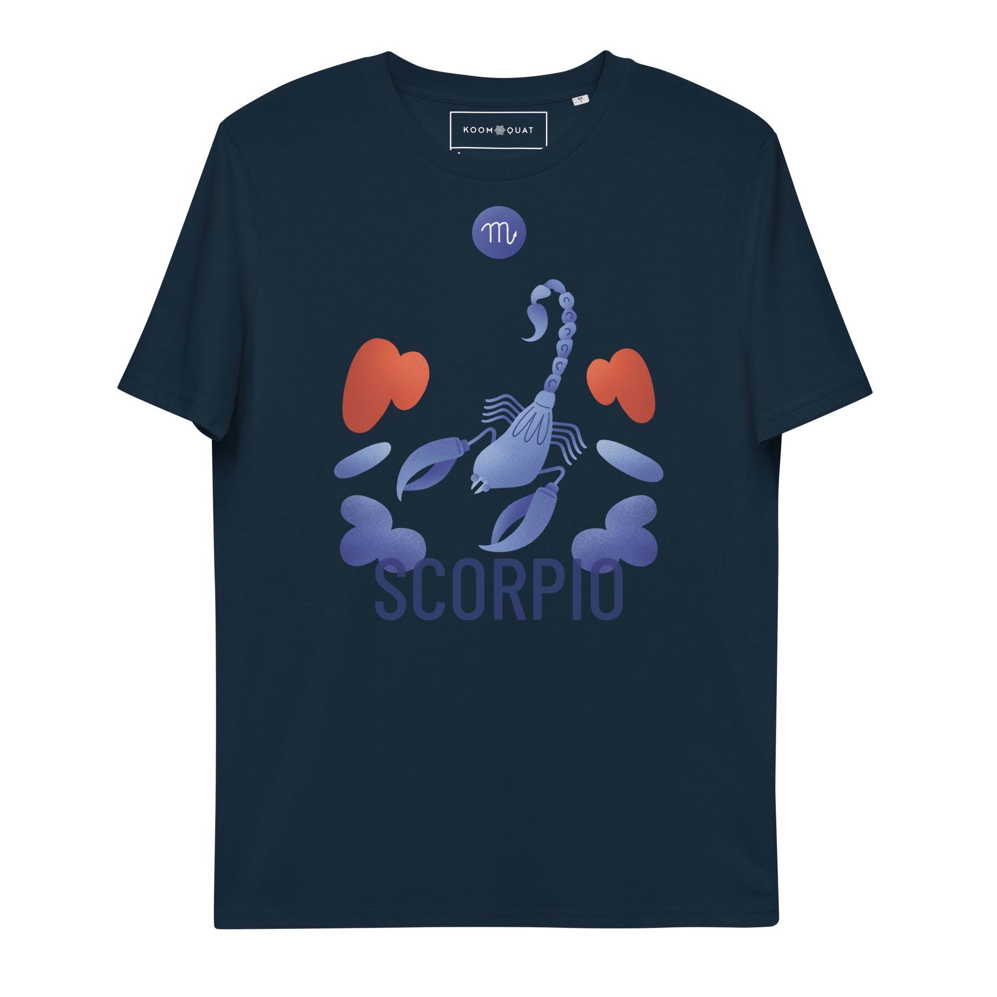 Scorpio Unisex Organic Cotton T-Shirt - Raw Edition - 