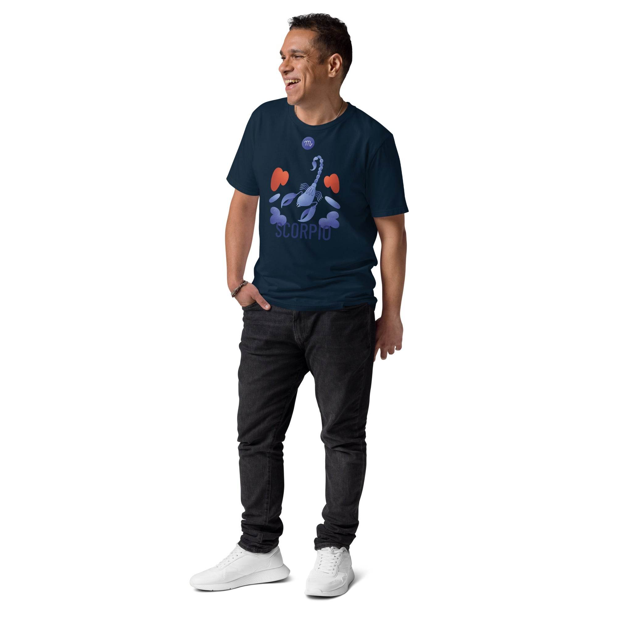 Scorpio Unisex Organic Cotton T-Shirt - Raw Edition - 