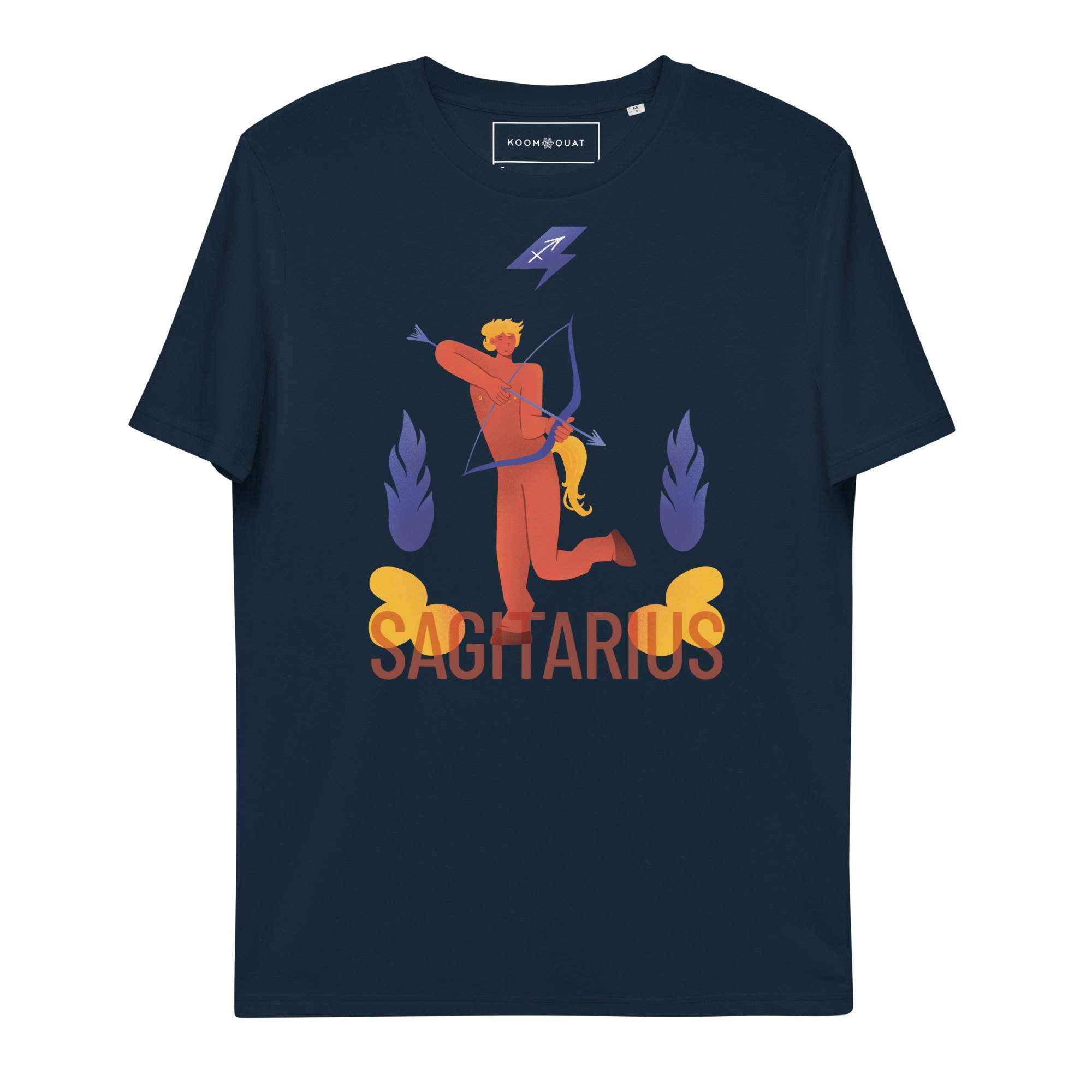 Sagittarius Unisex Organic Cotton T-Shirt - Raw Edition - 