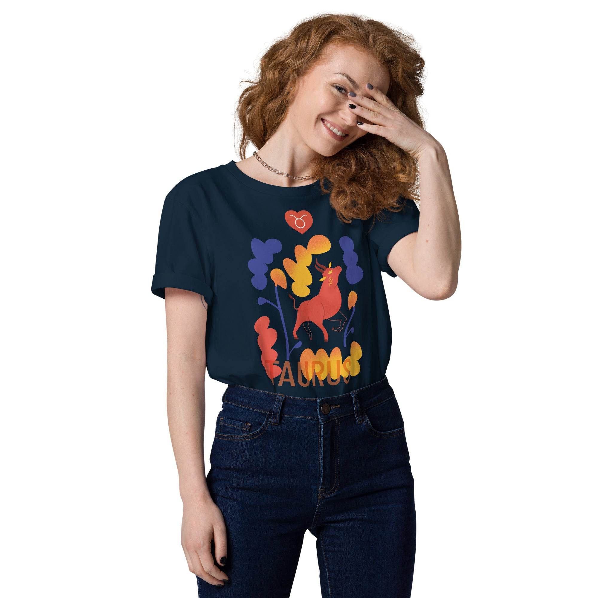 TAURUS Unisex Organic Cotton T-Shirt Raw - 