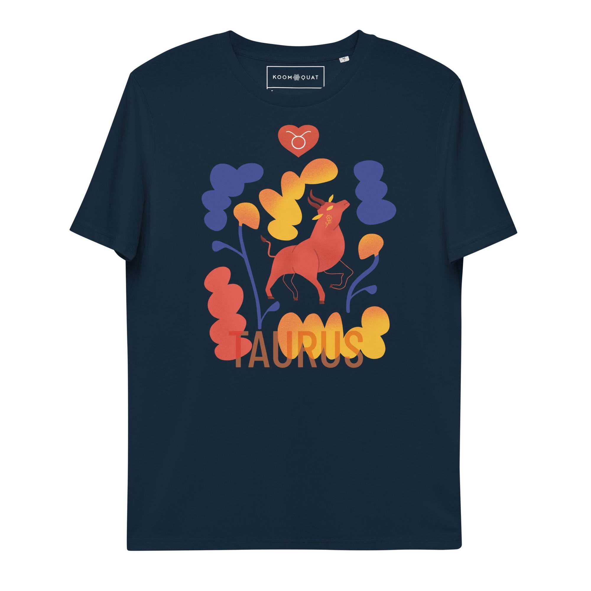 TAURUS Unisex Organic Cotton T-Shirt Raw - 