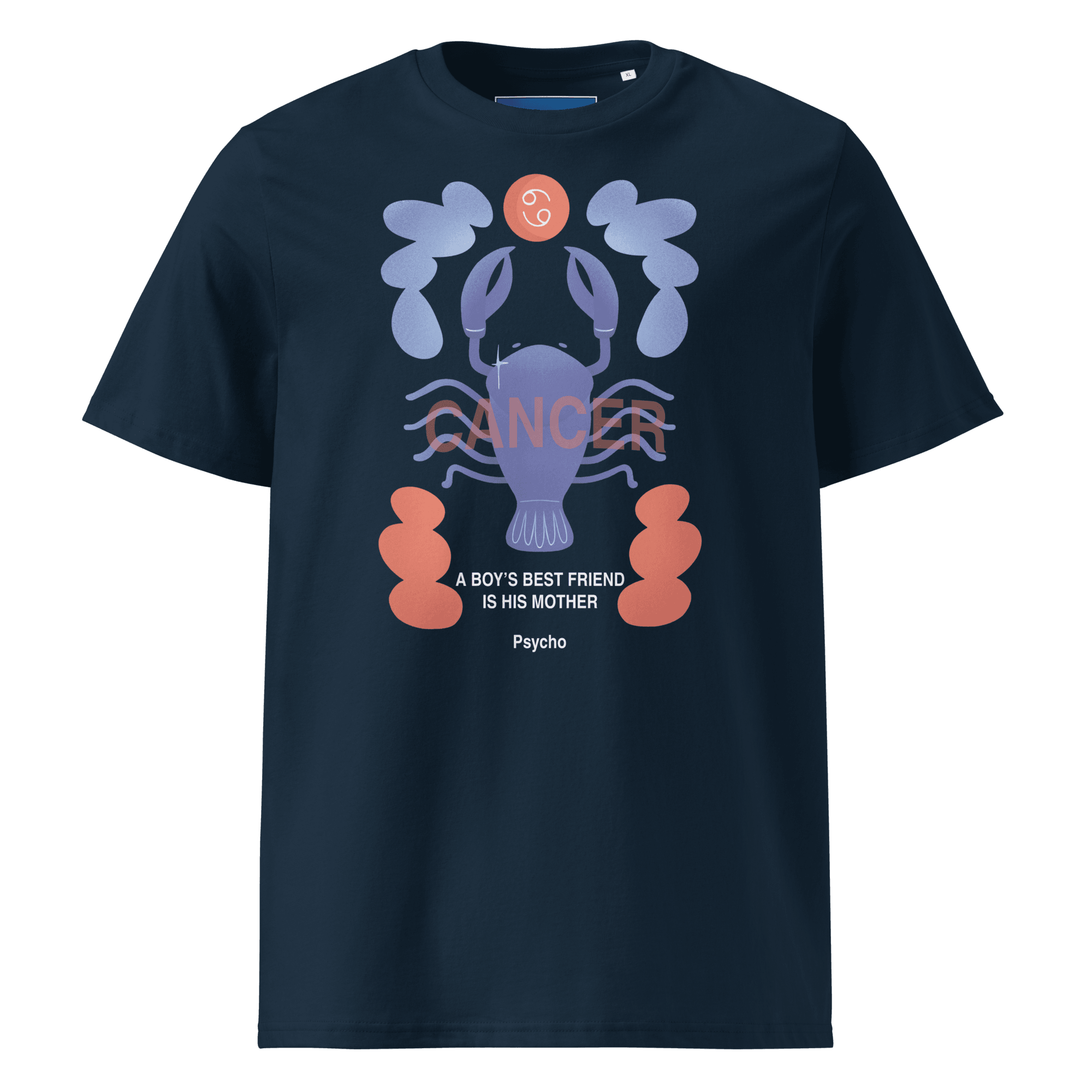 Cancer Unisex Organic Cotton T-Shirt - Psycho Edition - 