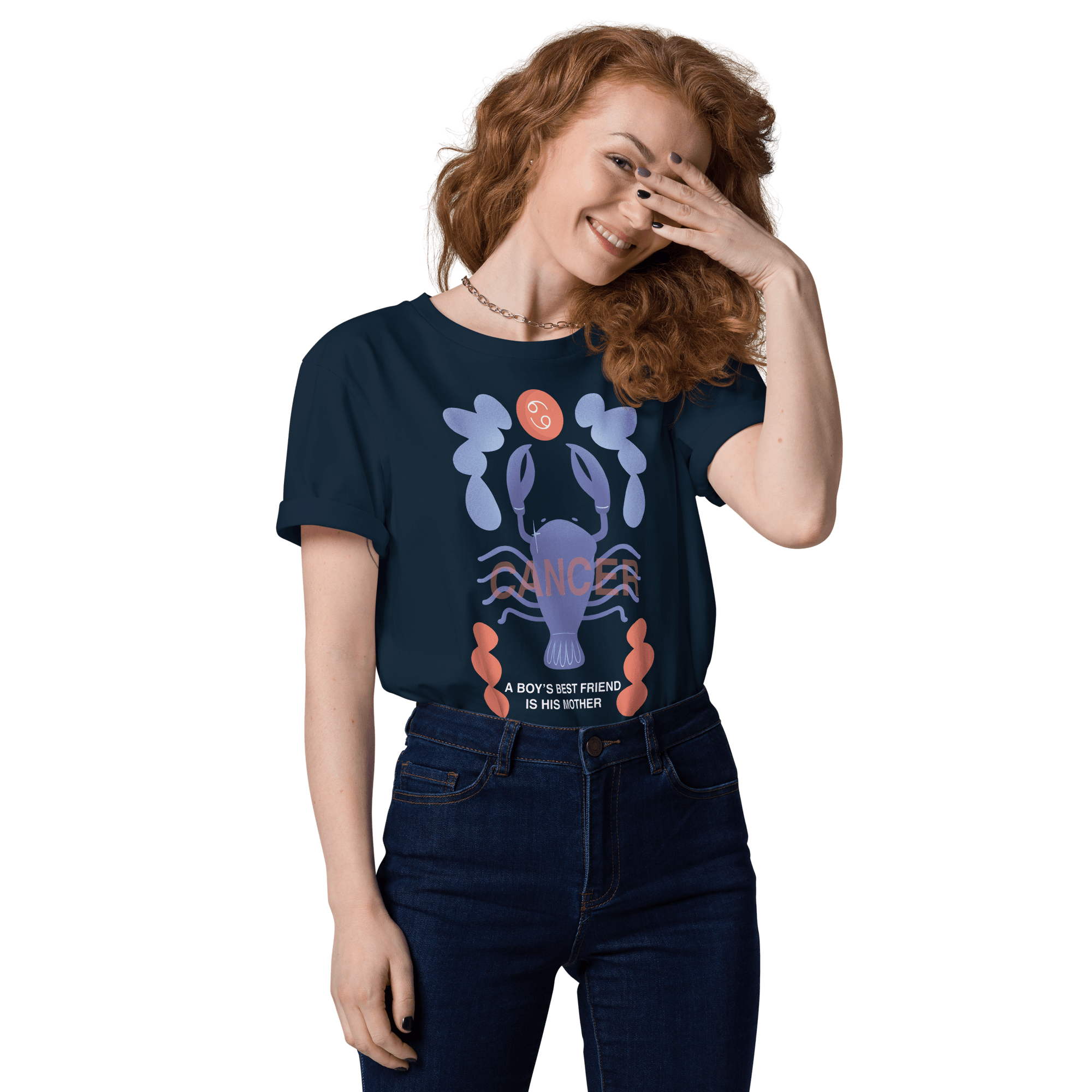Cancer Unisex Organic Cotton T-Shirt - Psycho Edition - 