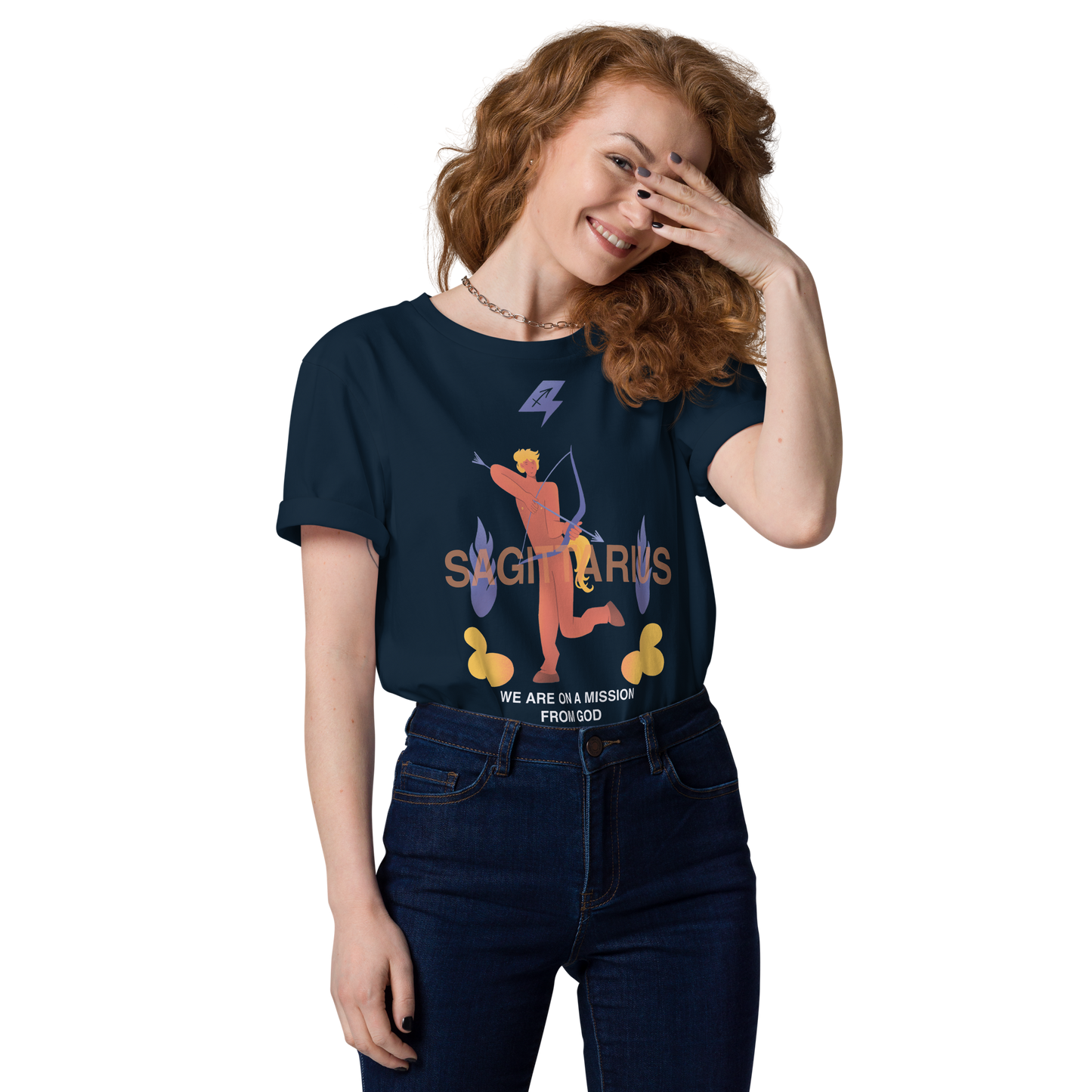 Sagittarius Unisex Organic Cotton T-Shirt - The Blues Brothers Edition