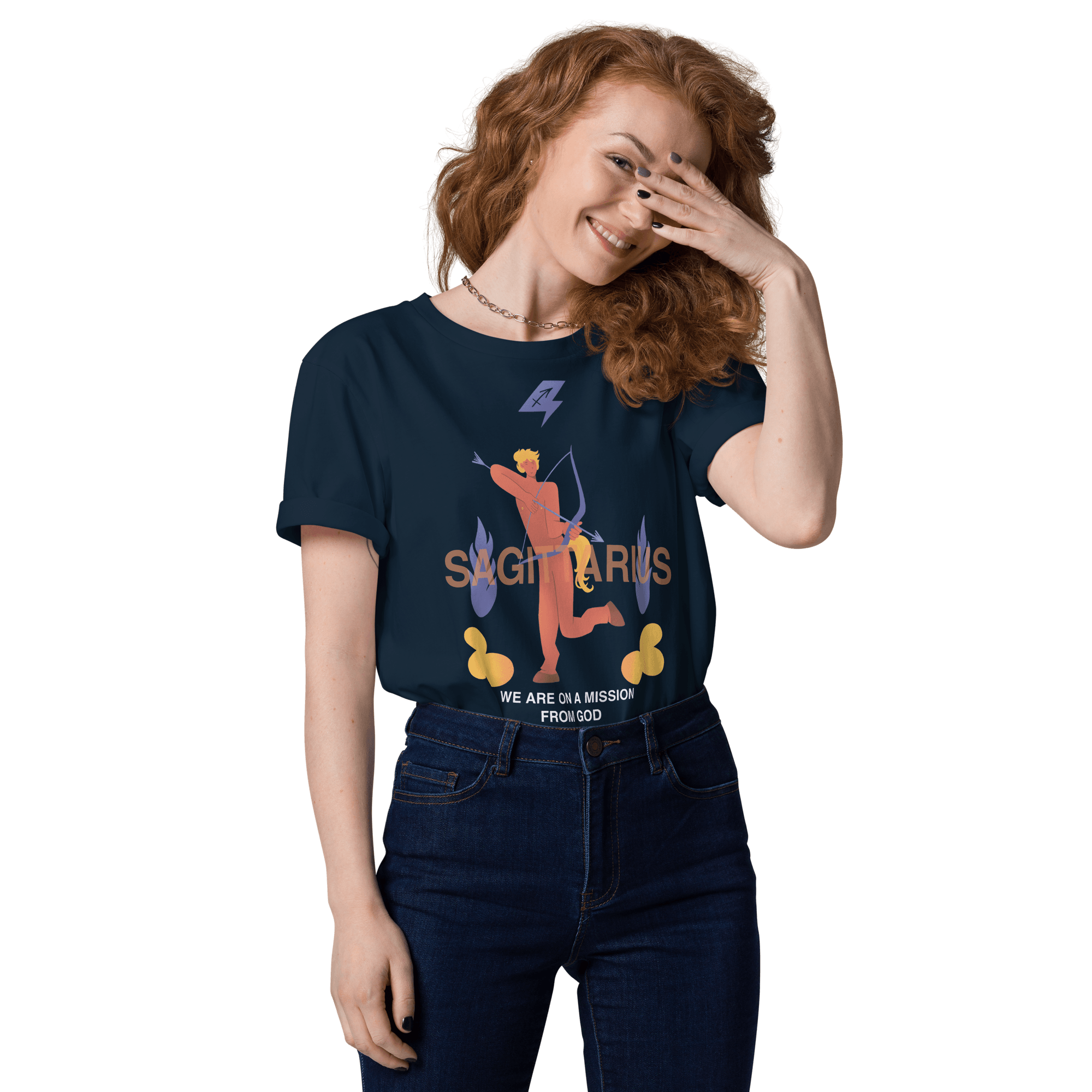 Sagittarius Unisex Organic Cotton T-Shirt - The Blues Brothers Edition - 