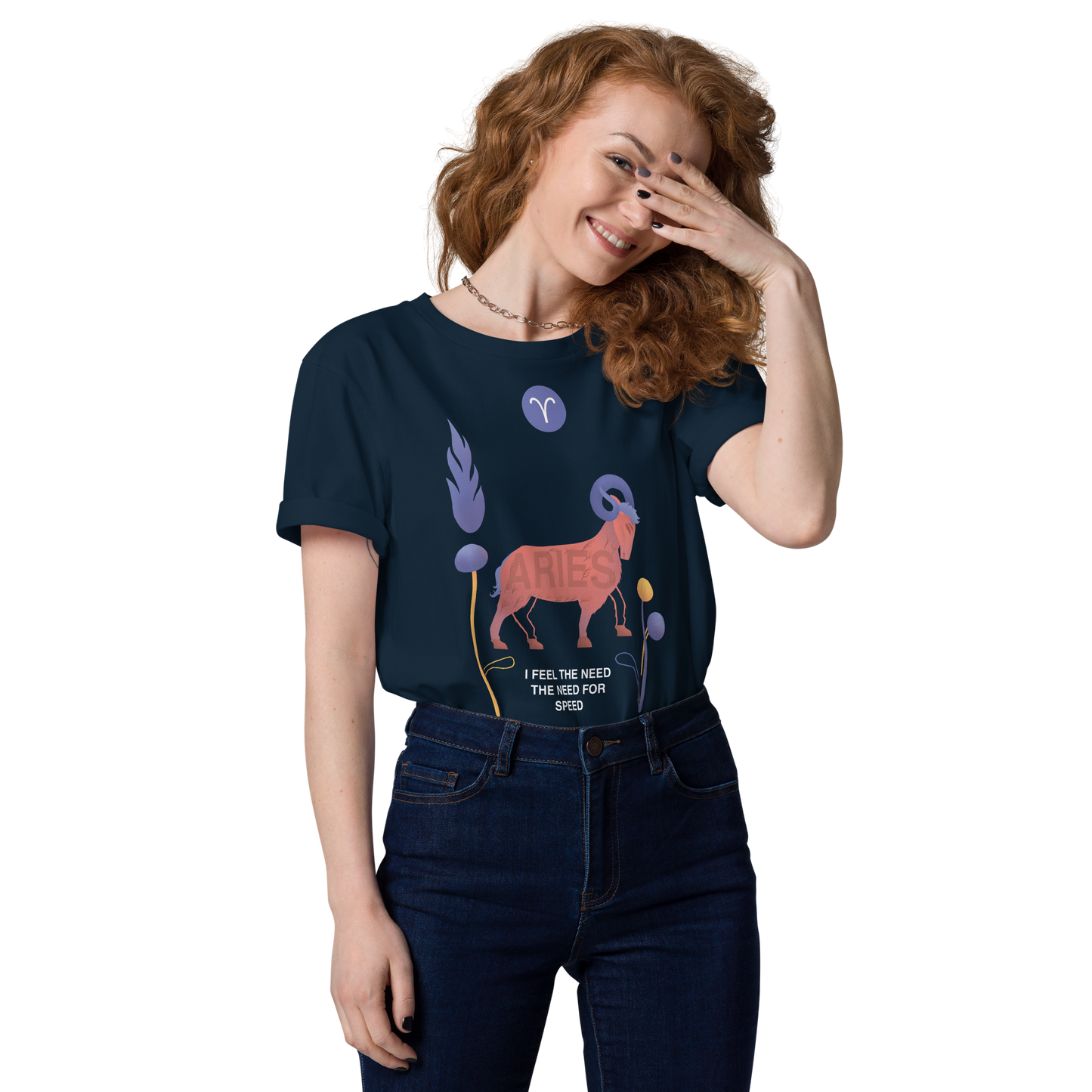 ARIES Unisex Organic Cotton T-Shirt Top Gun - Edition