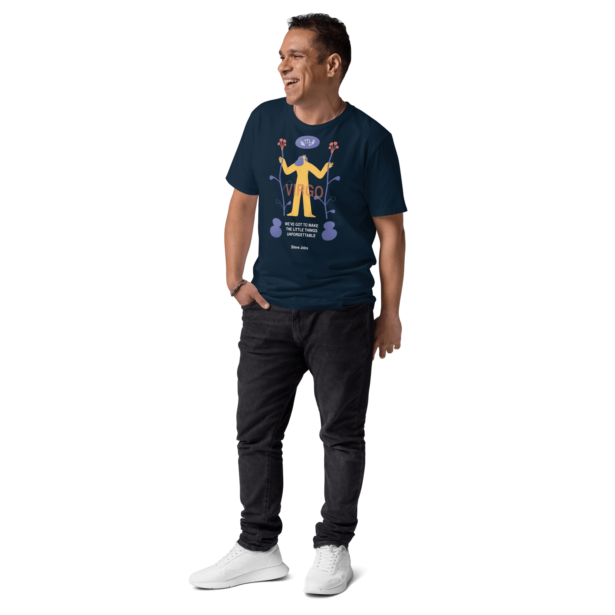 VIRGO Unisex organic cotton t-shirt Steve Jobs Edition - 
