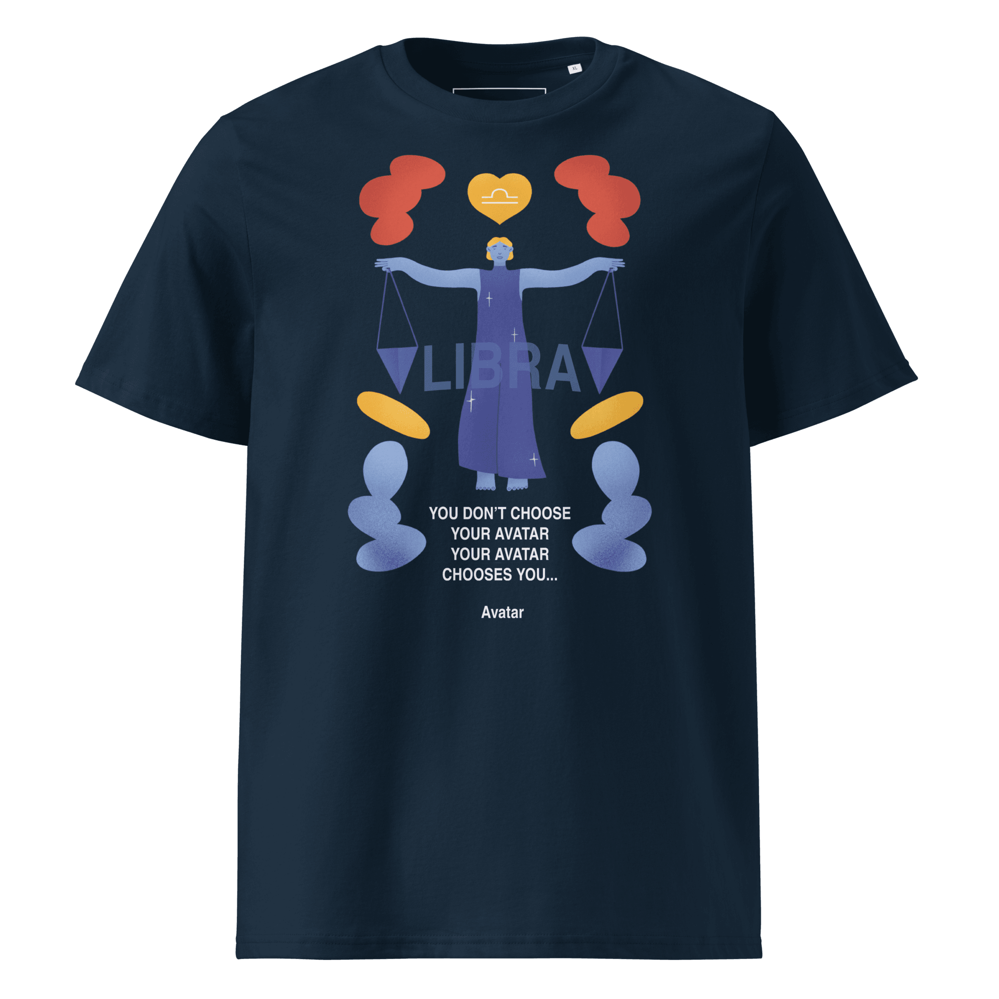 Libra Unisex Organic Cotton T-Shirt - Avatar Edition - 