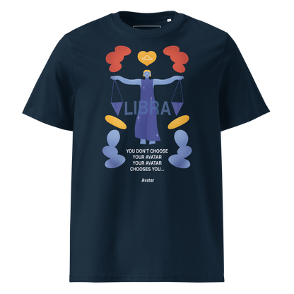 Libra Unisex Organic Cotton T-Shirt - Avatar Edition