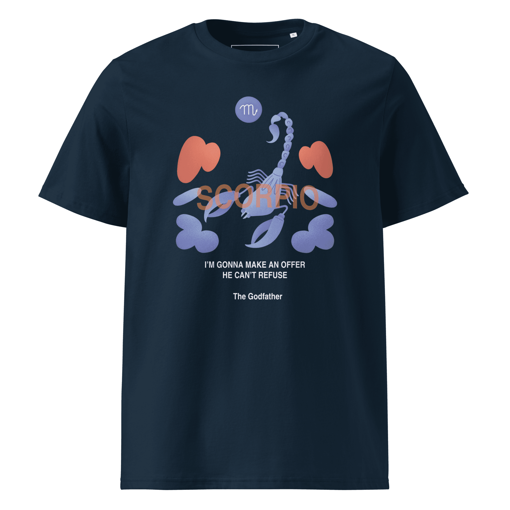 SCORPIO Unisex organic cotton t-shirt Godfather B - 