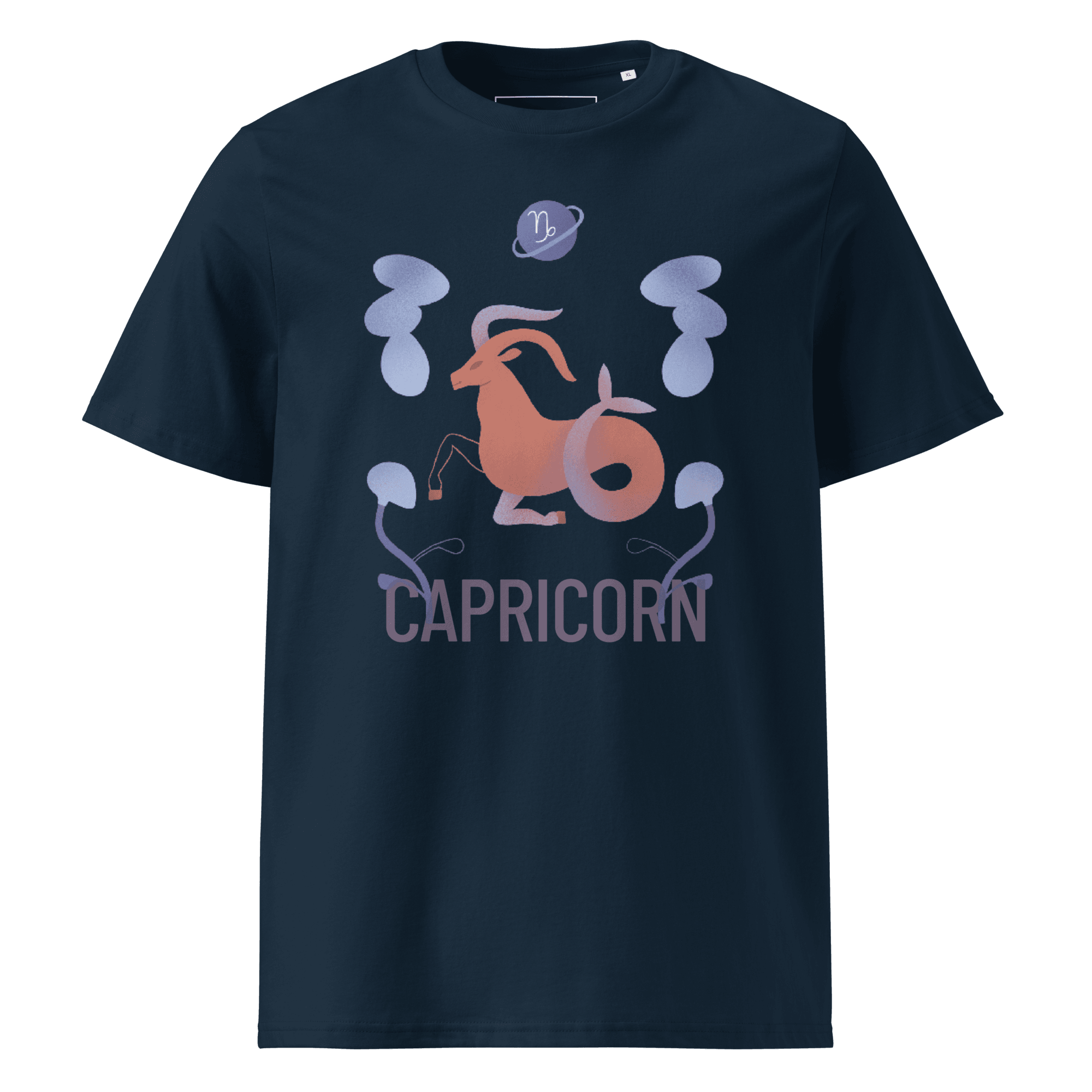 Capricorn Unisex Organic Cotton T-Shirt - Raw Edition - 