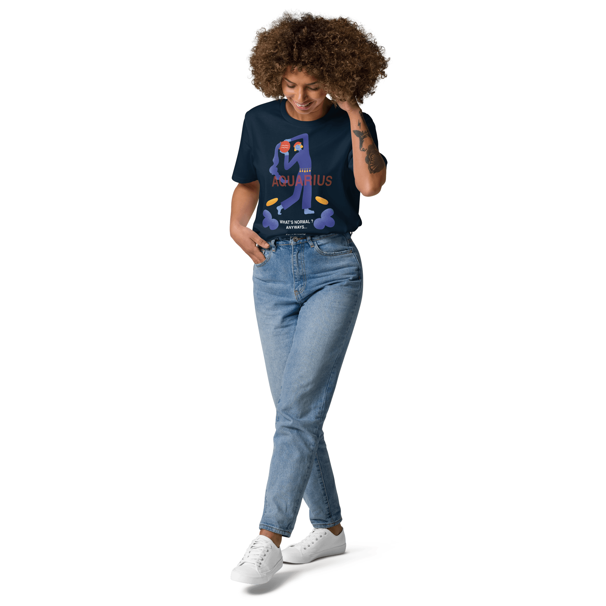 Aquarius Unisex Organic Cotton T-Shirt - Forrest Gump Edition - 